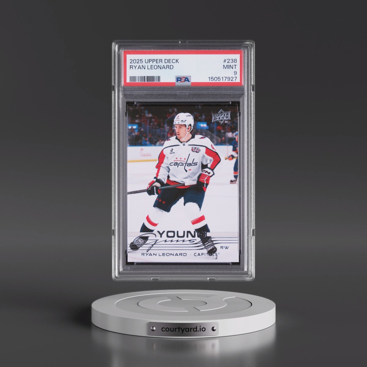 2025 Upper Deck #238 Ryan Leonard (PSA 9 MINT)