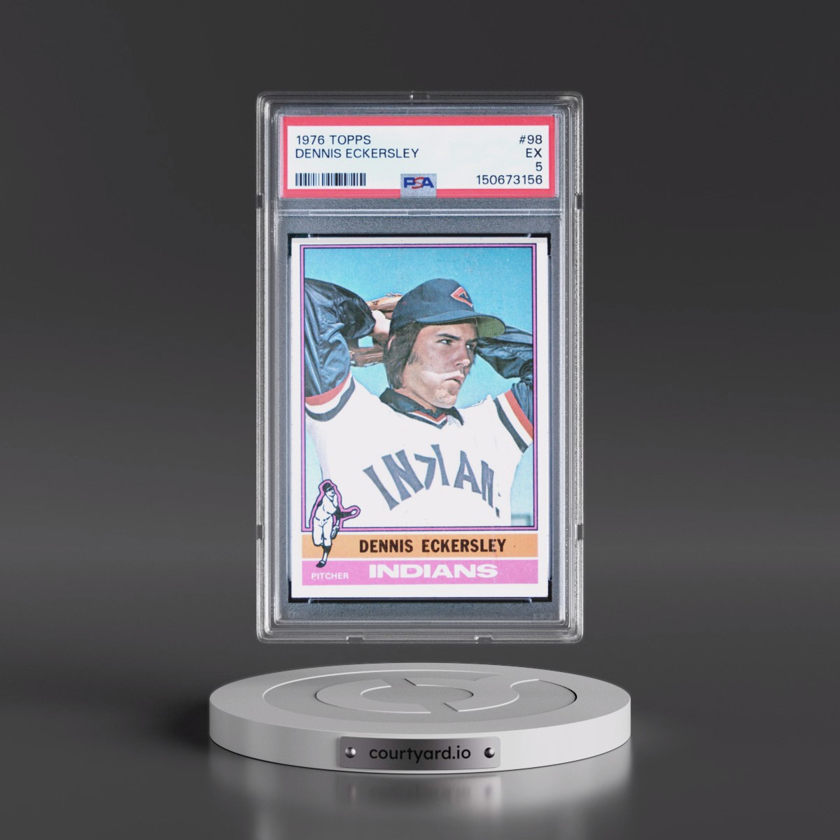 1976 Topps #98 Dennis Eckersley (PSA 5 EX)