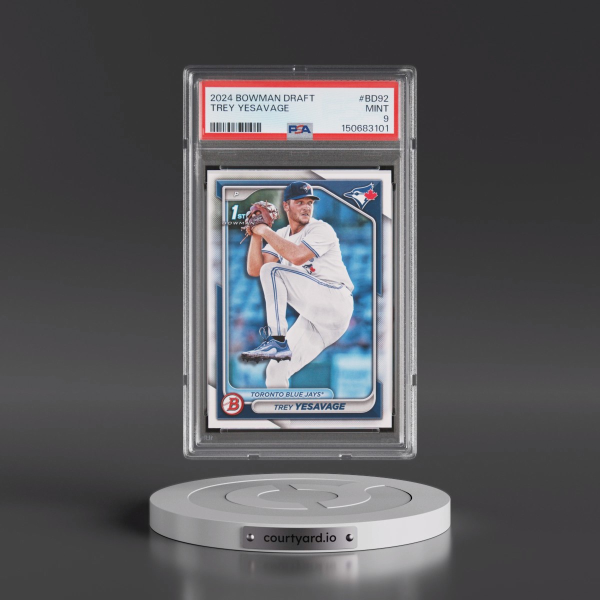 2024 Bowman Draft #BD92 Trey Yesavage (PSA 9 MINT)
