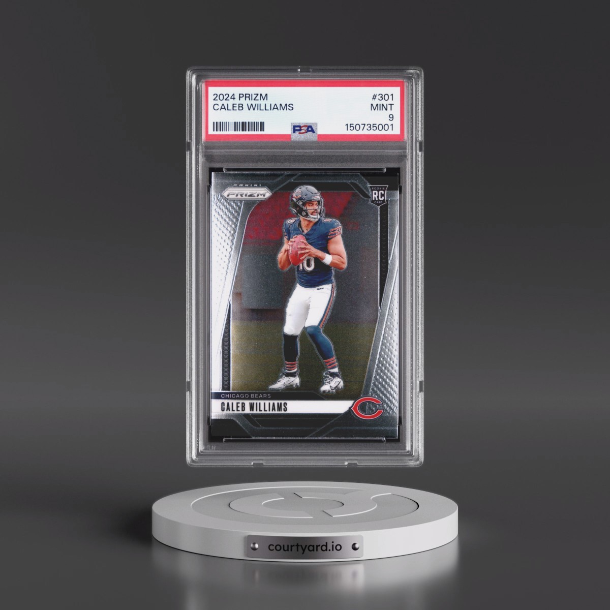 2024 Panini Prizm #301 Caleb Williams (PSA 9 MINT)