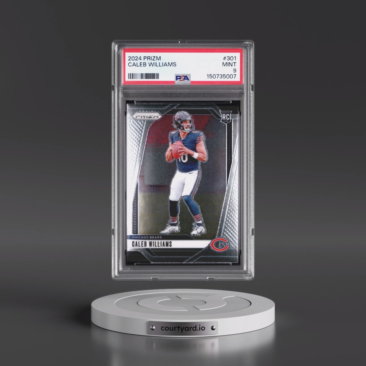 2024 Panini Prizm #301 Caleb Williams (PSA 9 MINT)