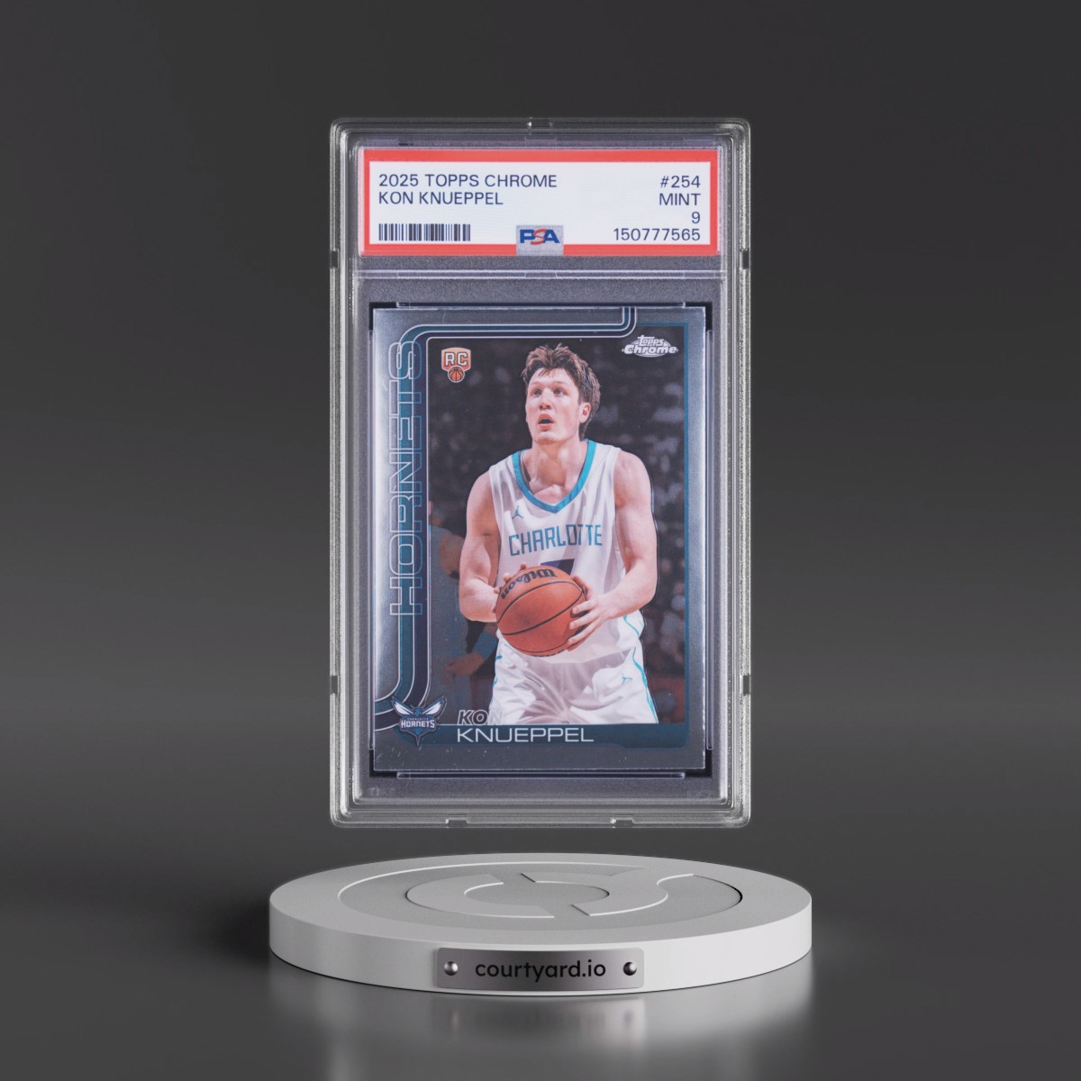 2025 Topps Chrome #254 Kon Knueppel (PSA 9 MINT)