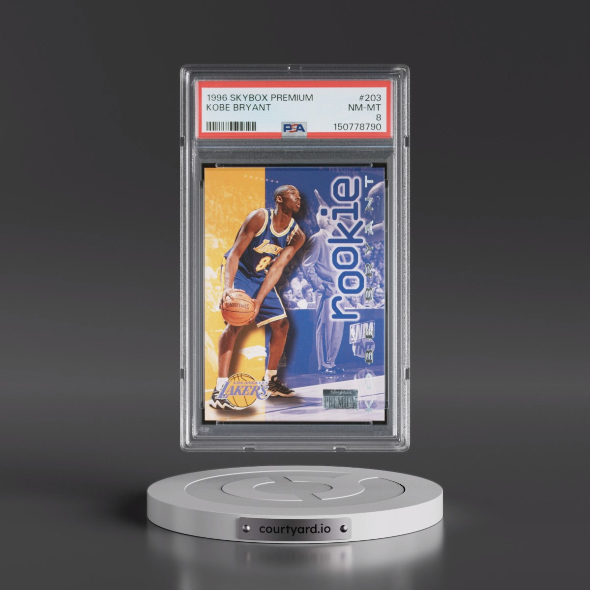 1996 Skybox Premium Kobe Bryant #203 PSA 8