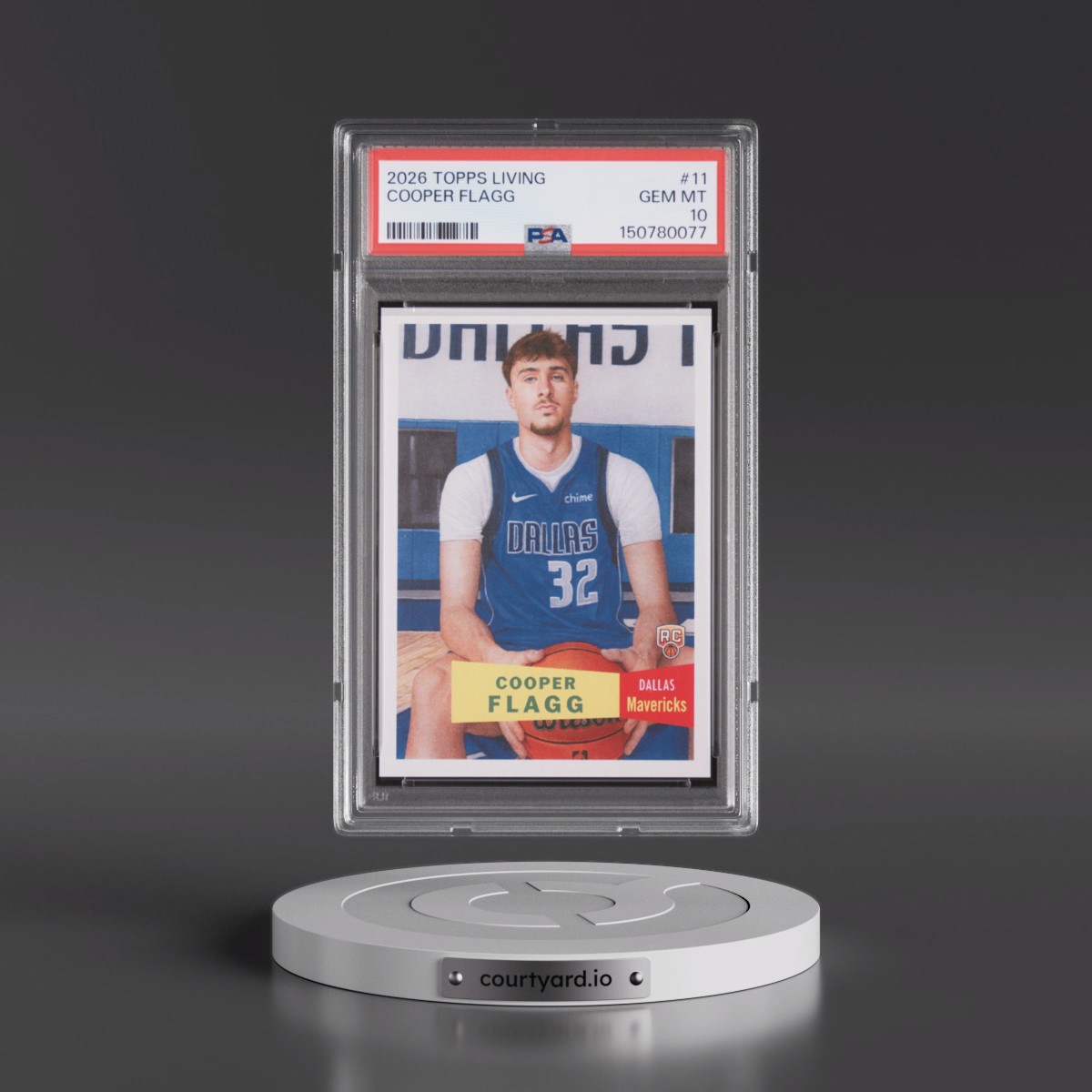 2026 Topps Living #11 Cooper Flagg (PSA 10 GEM MINT)