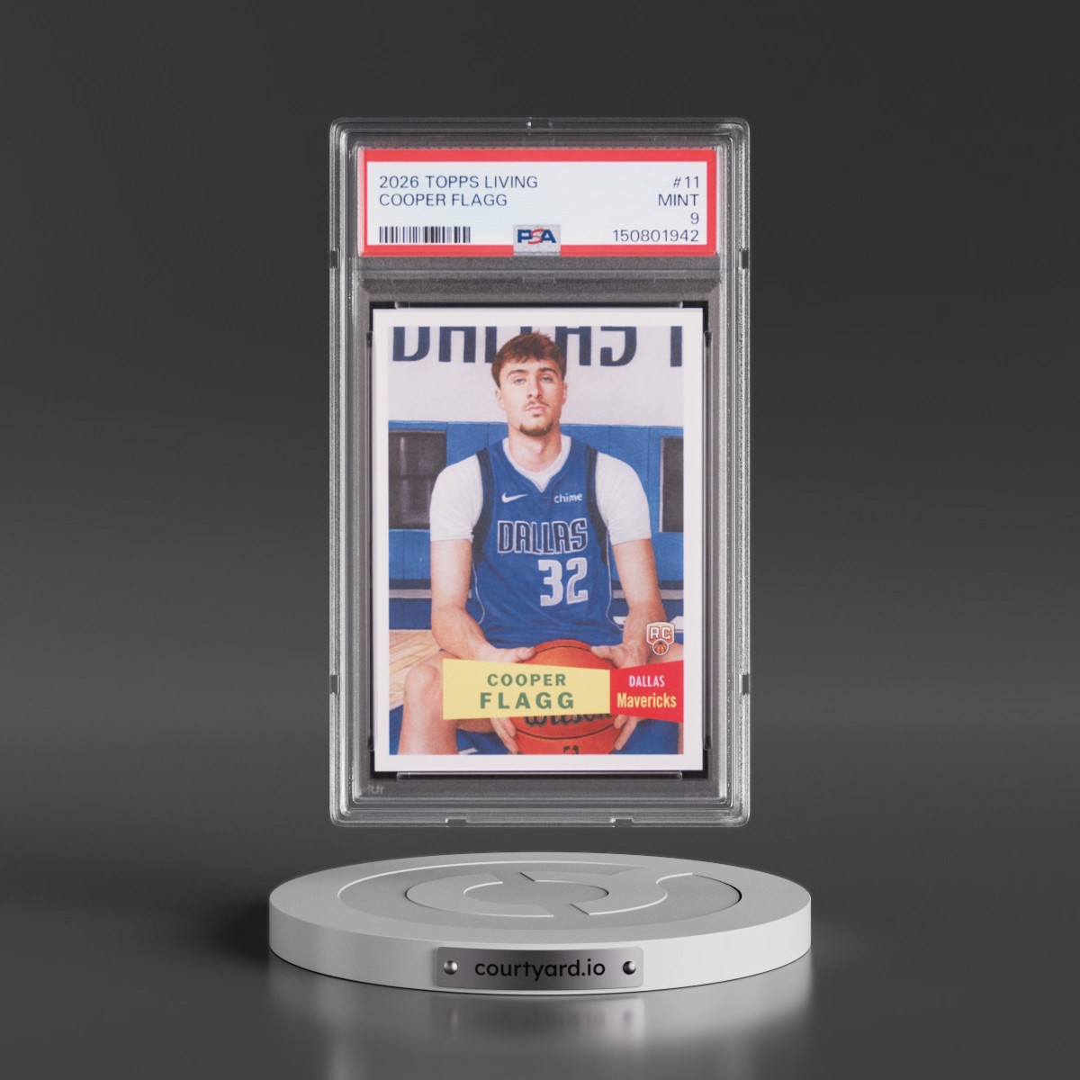 2026 Topps Living #11 Cooper Flagg (PSA 9 MINT)