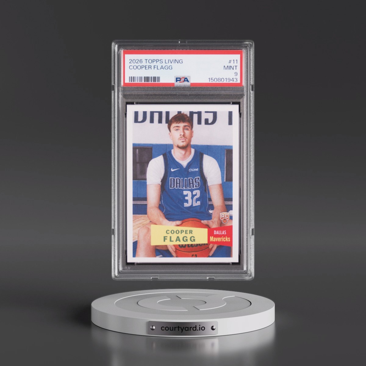 2026 Topps Living #11 Cooper Flagg (PSA 9 MINT)