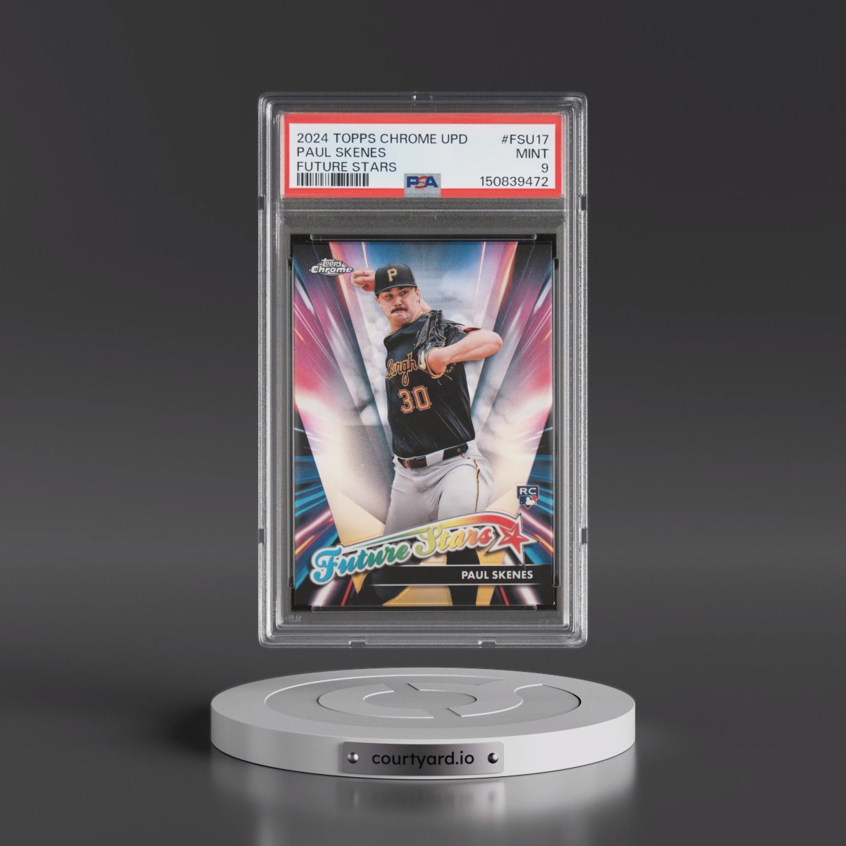 2024 Topps Chrome Update Future Stars #FSU17 Paul Skenes (PSA 9 MINT)