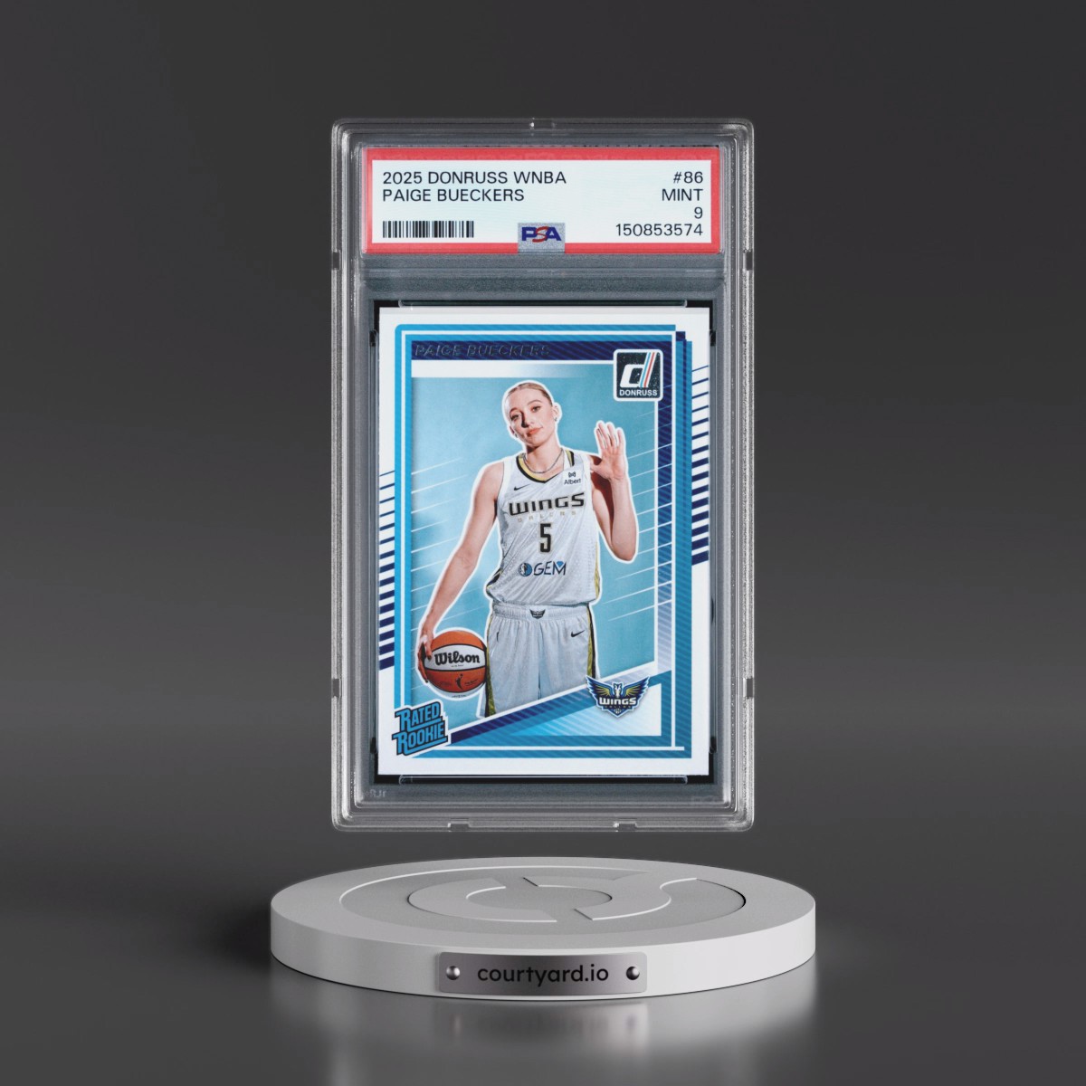 2025 Panini Donruss WNBA #86 Paige Bueckers (PSA 9 MINT)