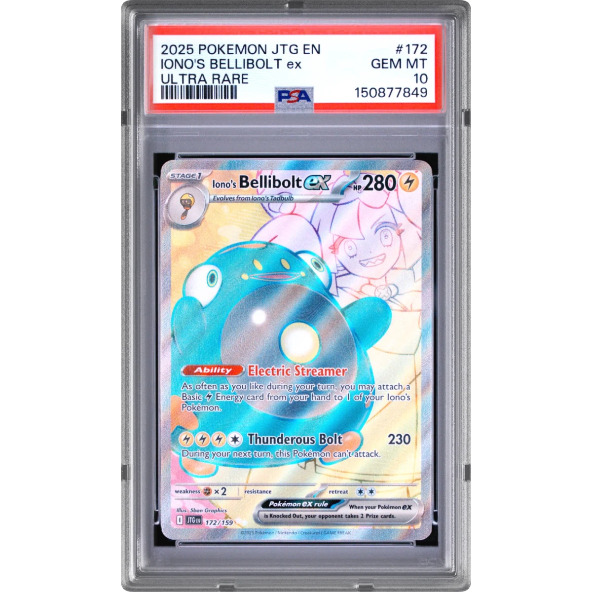 Pokémon Jtg Iono's Bellibolt
