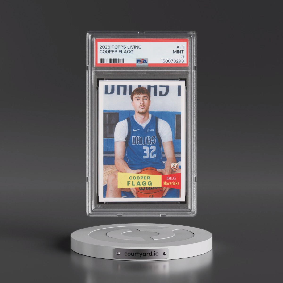 2026 Topps Living #11 Cooper Flagg (PSA 9 MINT)