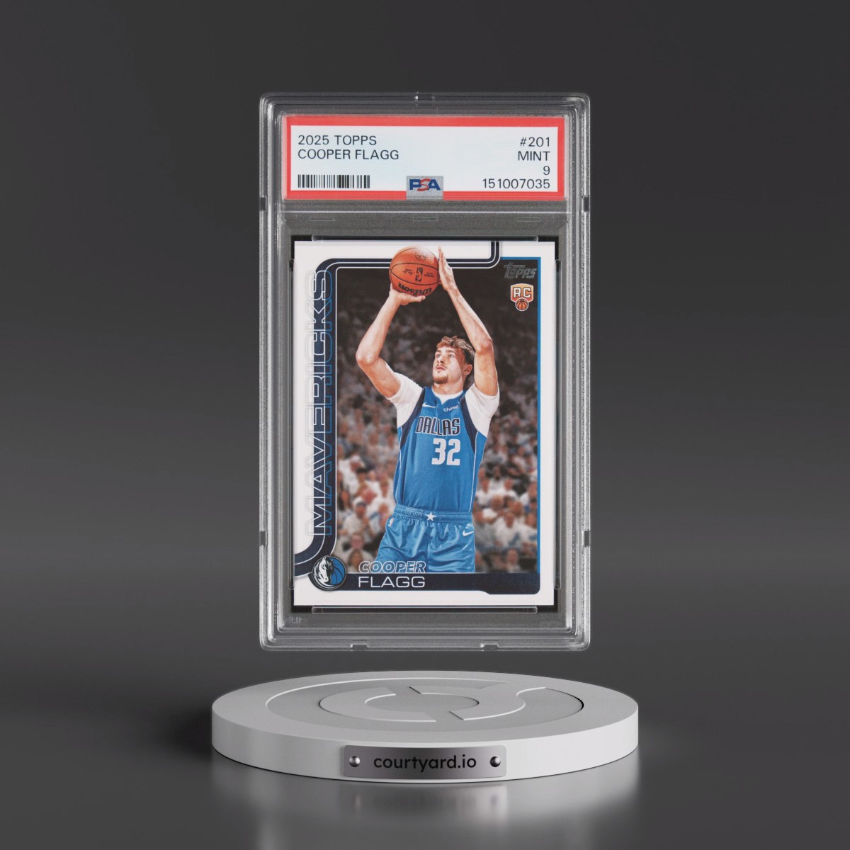 2025 Topps #201 Cooper Flagg (PSA 9 MINT)