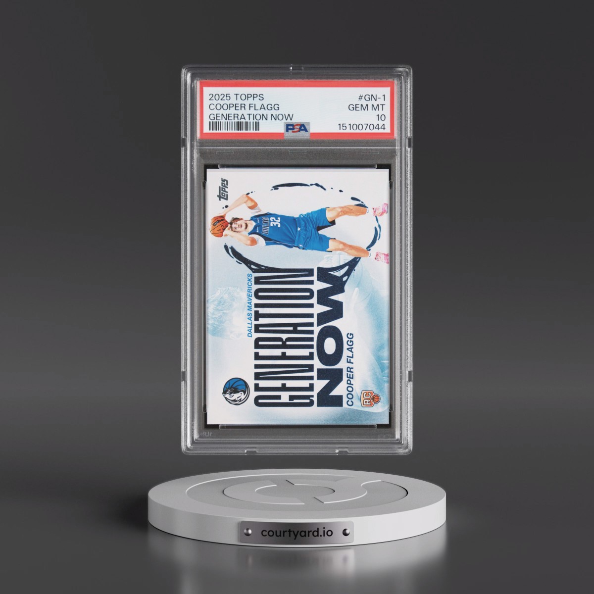 2025 Topps Generation Now #GN-1 Cooper Flagg (PSA 10 GEM MINT)