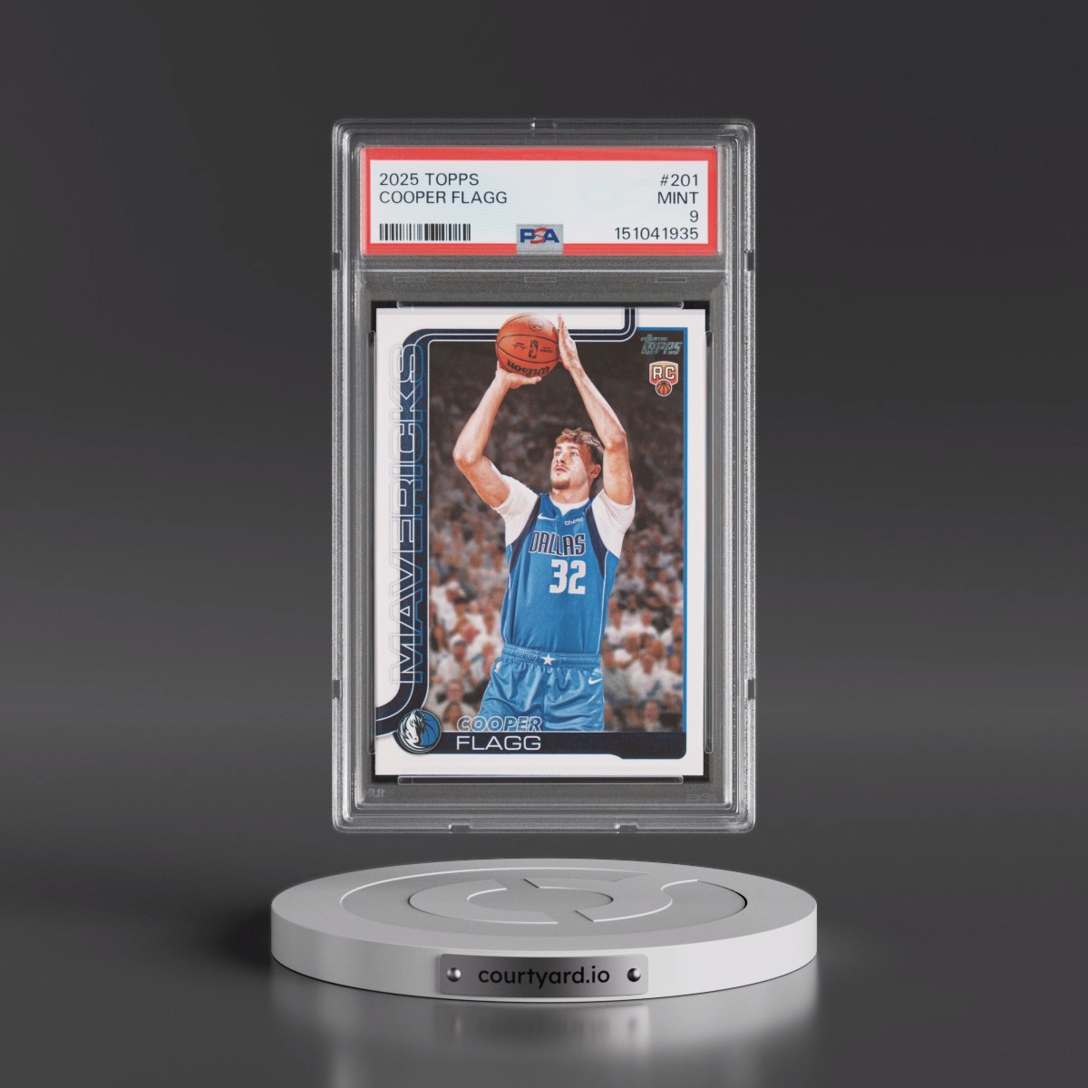 2025 Topps #201 Cooper Flagg (PSA 9 MINT)