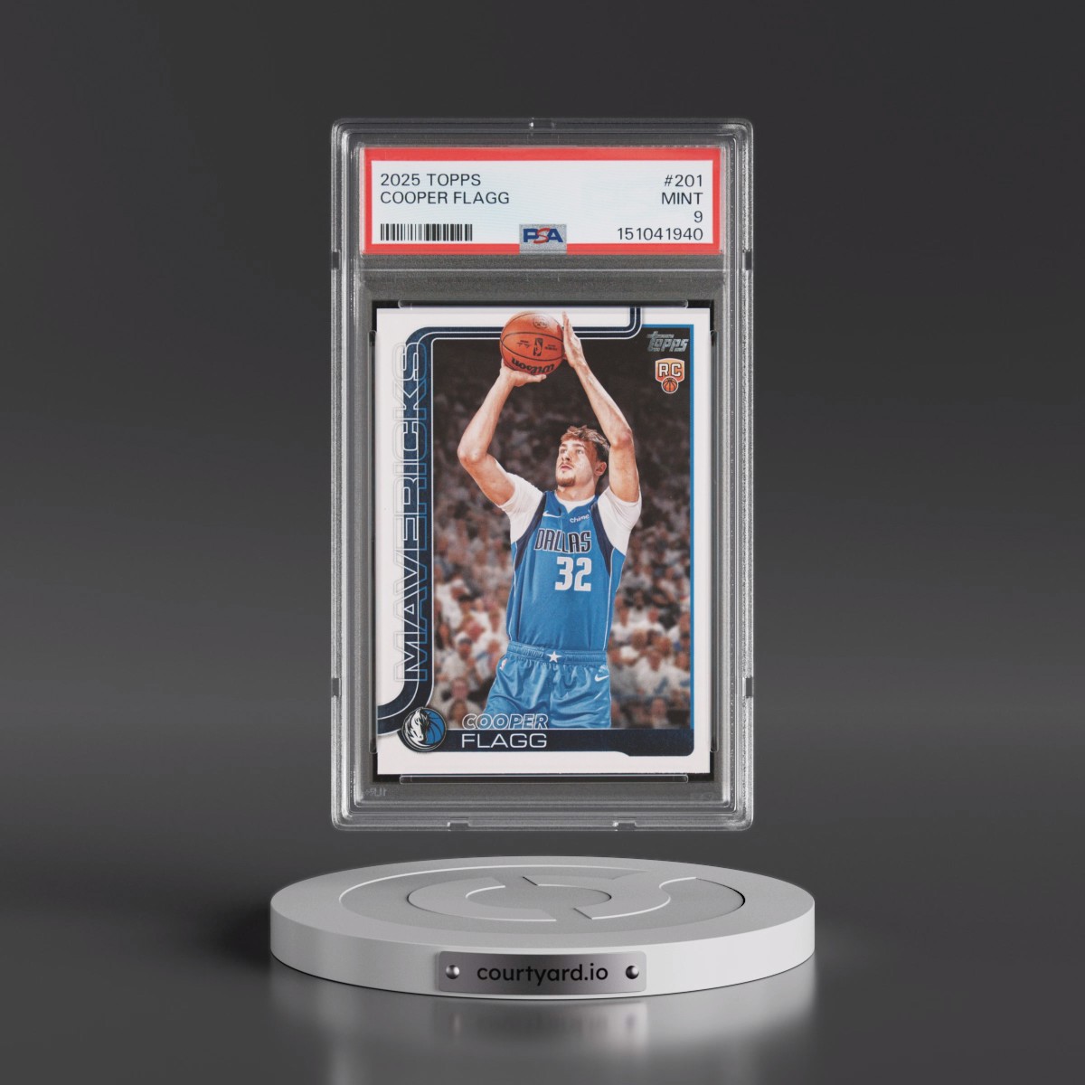 2025 Topps #201 Cooper Flagg (PSA 9 MINT)