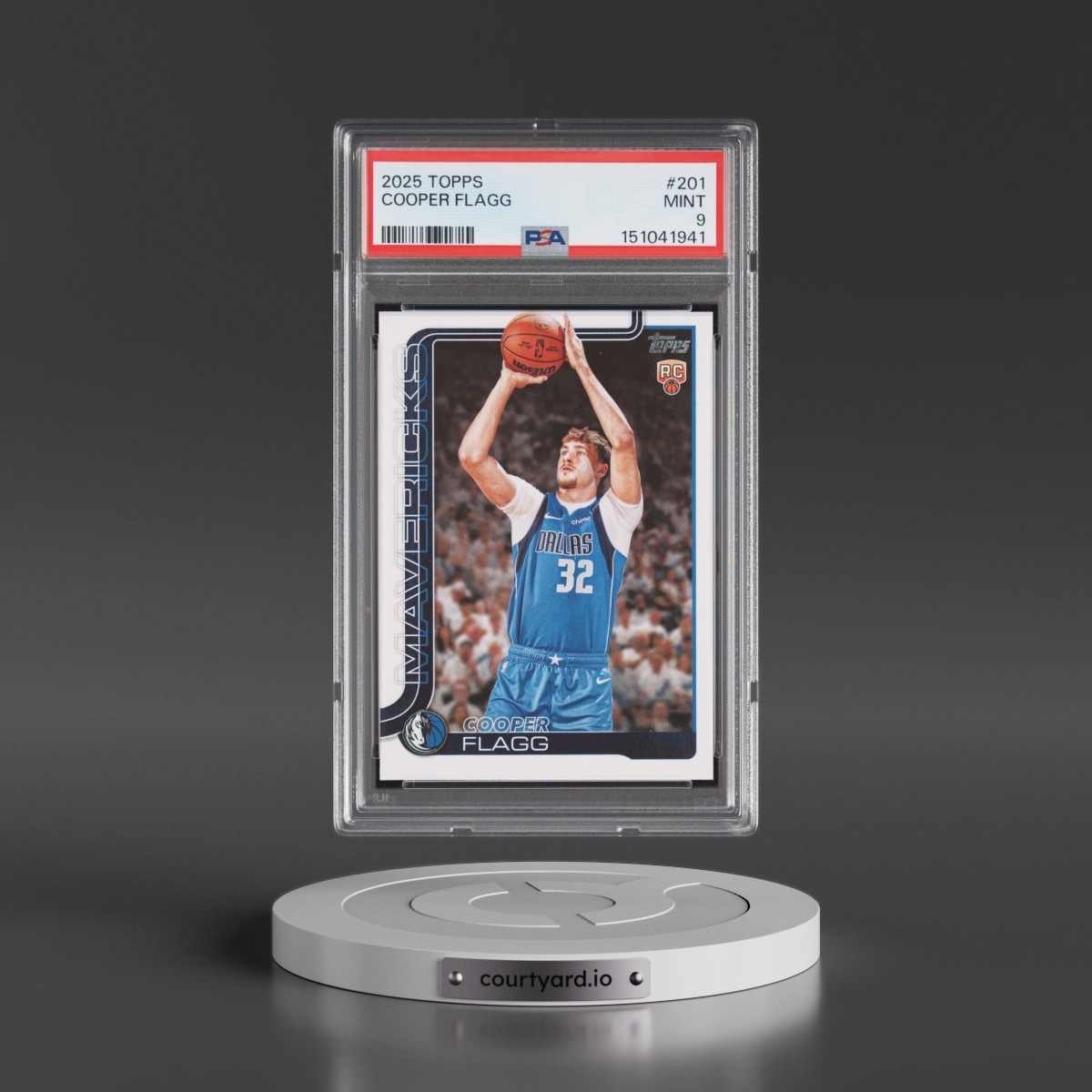 2025 Topps #201 Cooper Flagg (PSA 9 MINT)