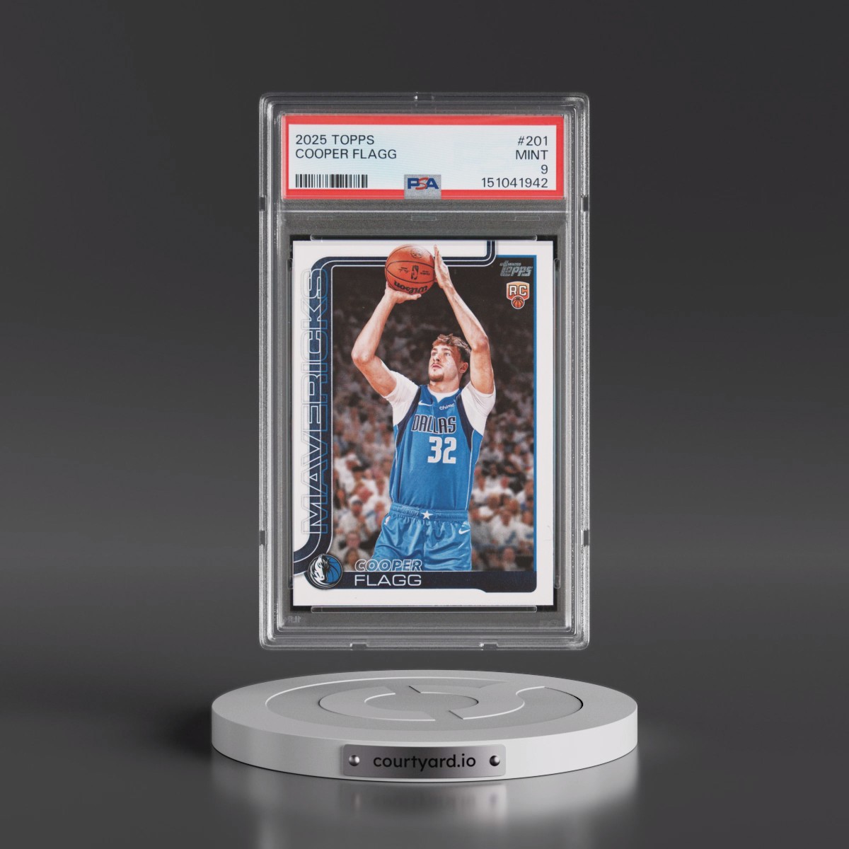 2025 Topps #201 Cooper Flagg (PSA 9 MINT)