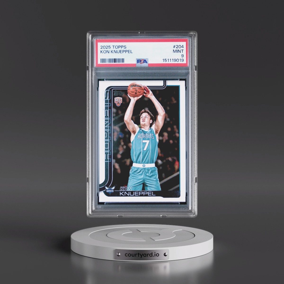 2025 Topps #204 Kon Knueppel (PSA 9 MINT)