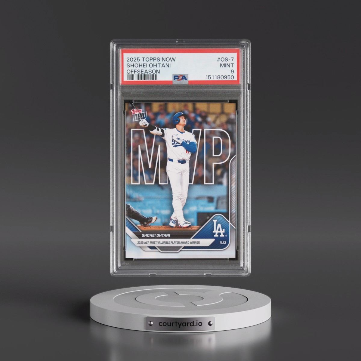 2025 Topps Now Offseason #OS-7 Shohei Ohtani (PSA 9 MINT)