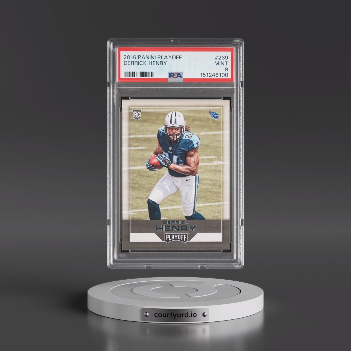 2016 Panini Playoff #239 Derrick Henry (PSA 9 MINT)