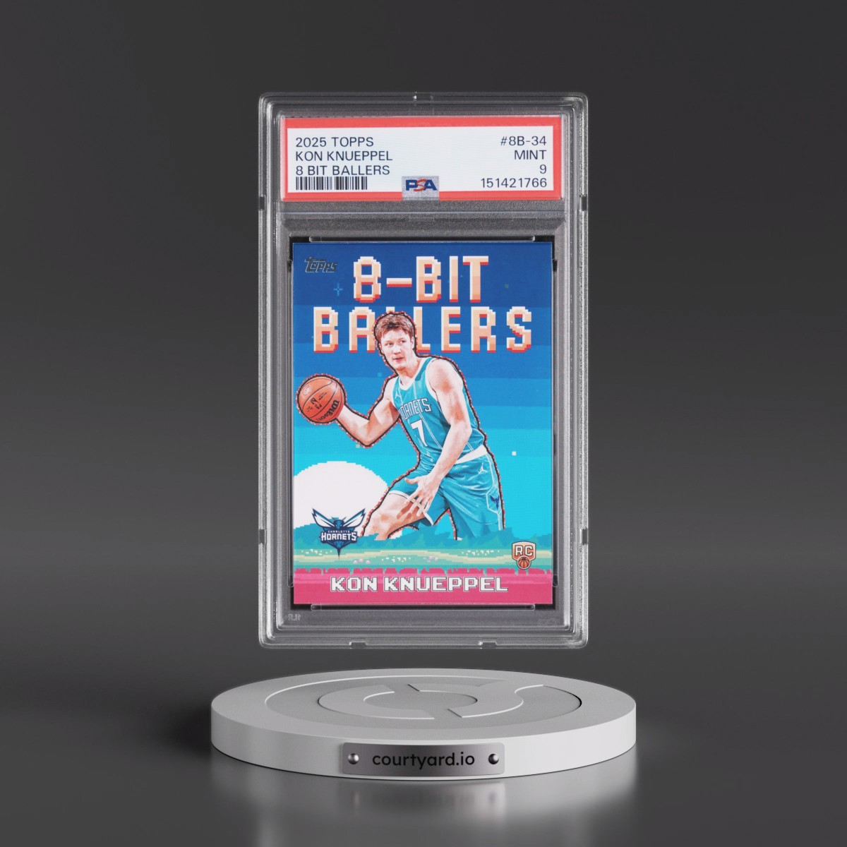 2025 Topps 8 Bit Ballers #8B-34 Kon Knueppel (PSA 9 MINT)