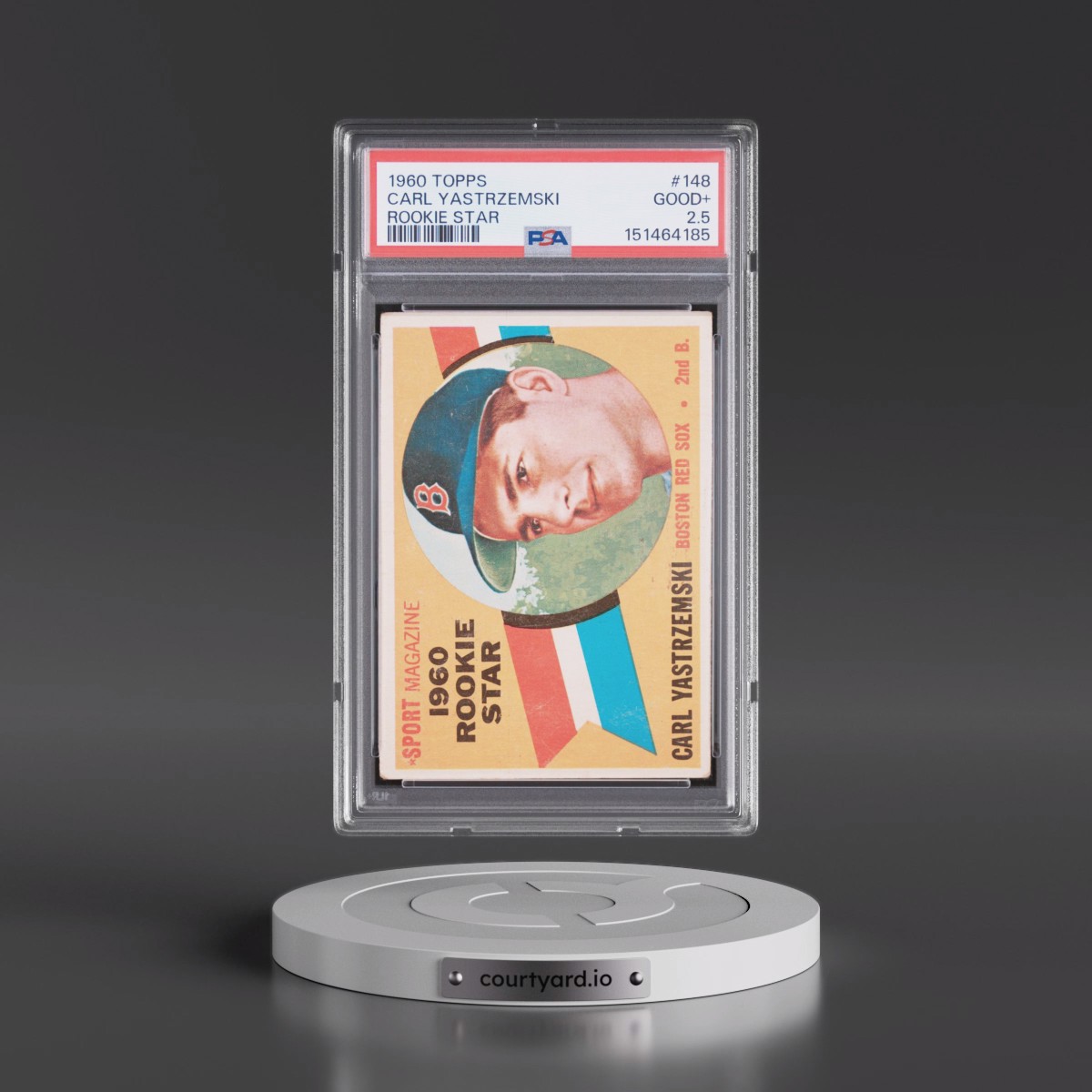 1960 Topps #148 Carl Yastrzemski - Rookie Star (PSA 2.5 GOOD+)