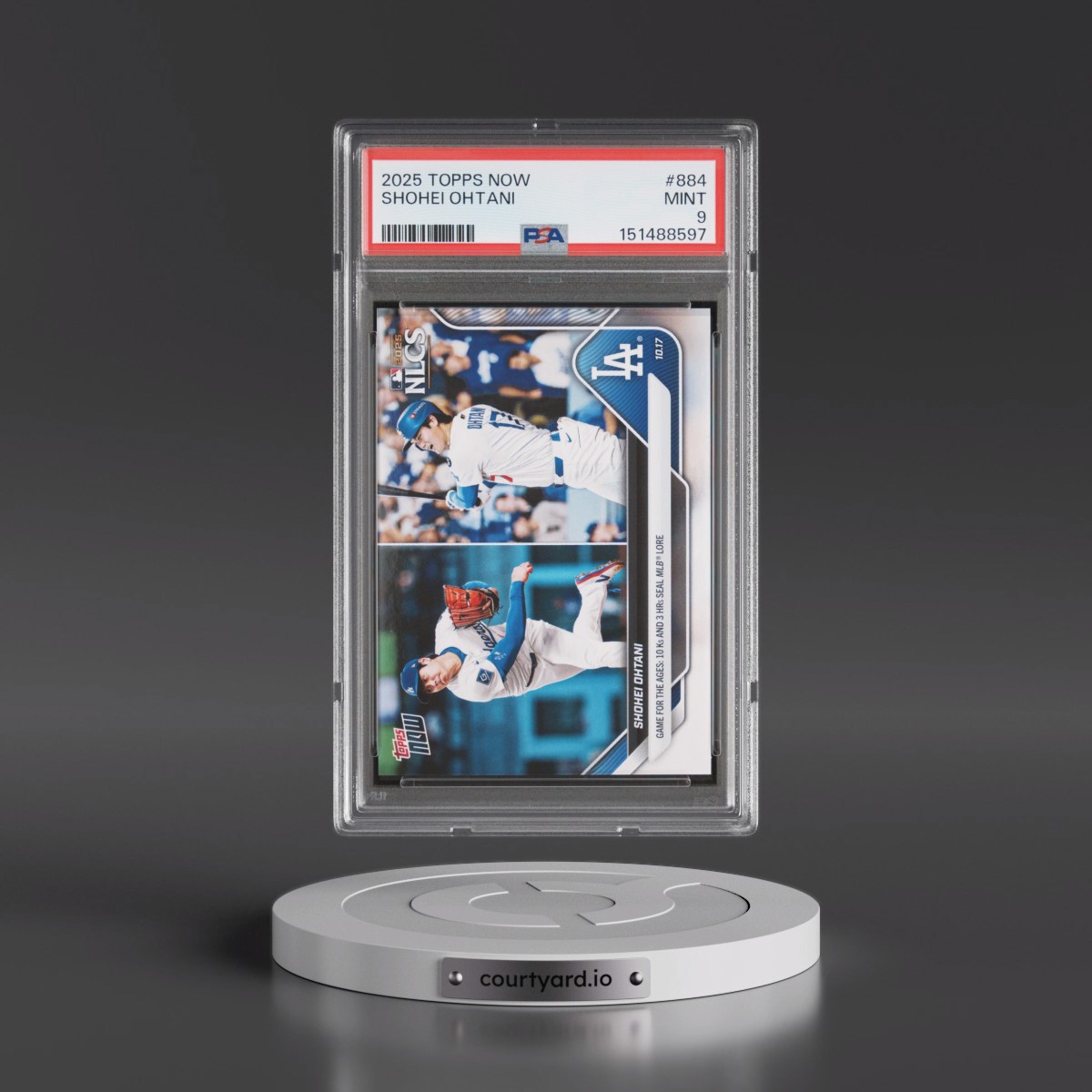 2025 Topps Now #884 Shohei Ohtani (PSA 9 MINT)