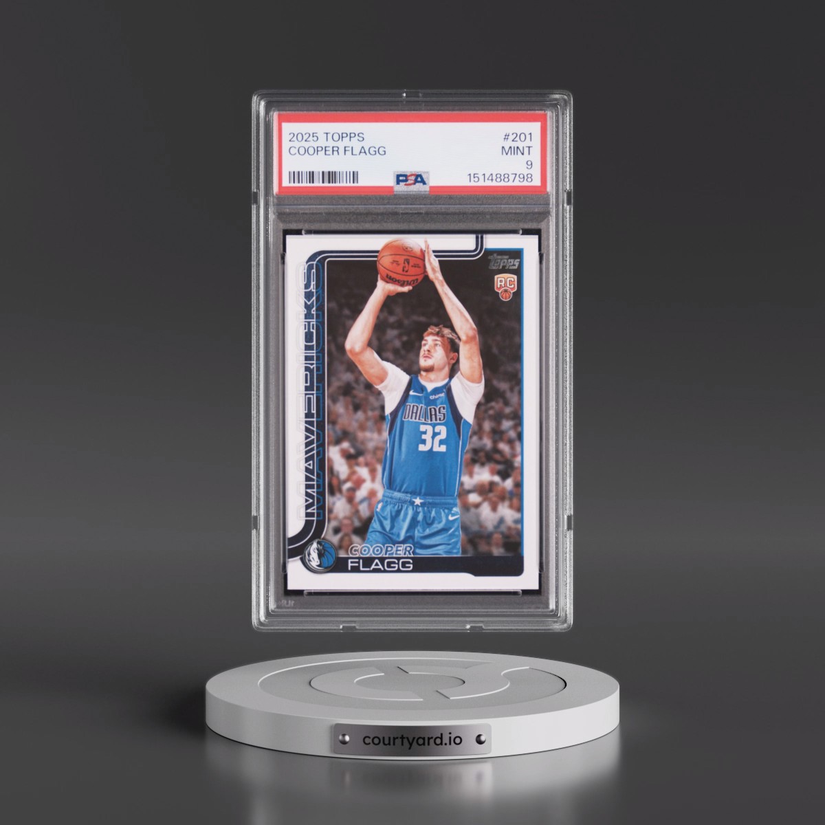 2025 Topps #201 Cooper Flagg (PSA 9 MINT)