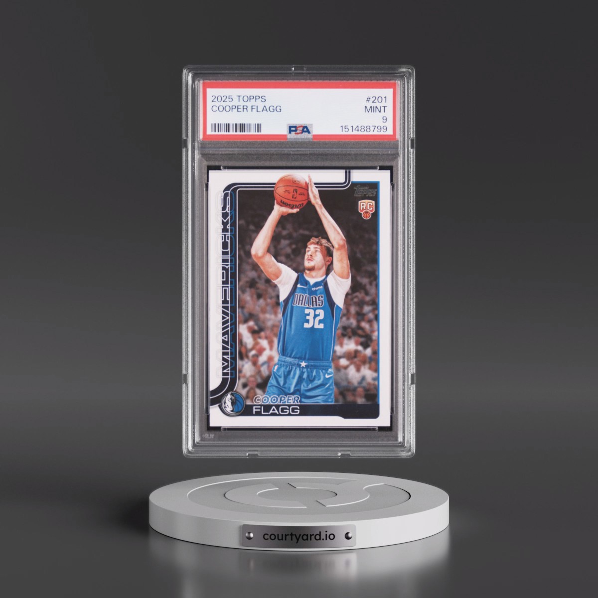 2025 Topps #201 Cooper Flagg (PSA 9 MINT)