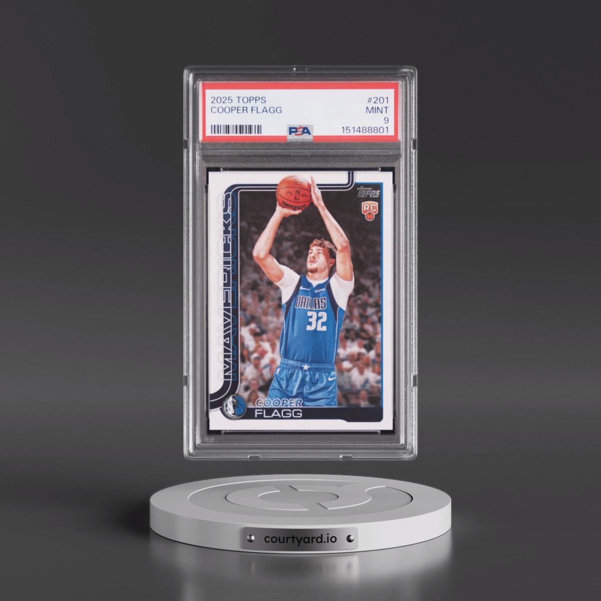 2025 Topps #201 Cooper Flagg (PSA 9 MINT)