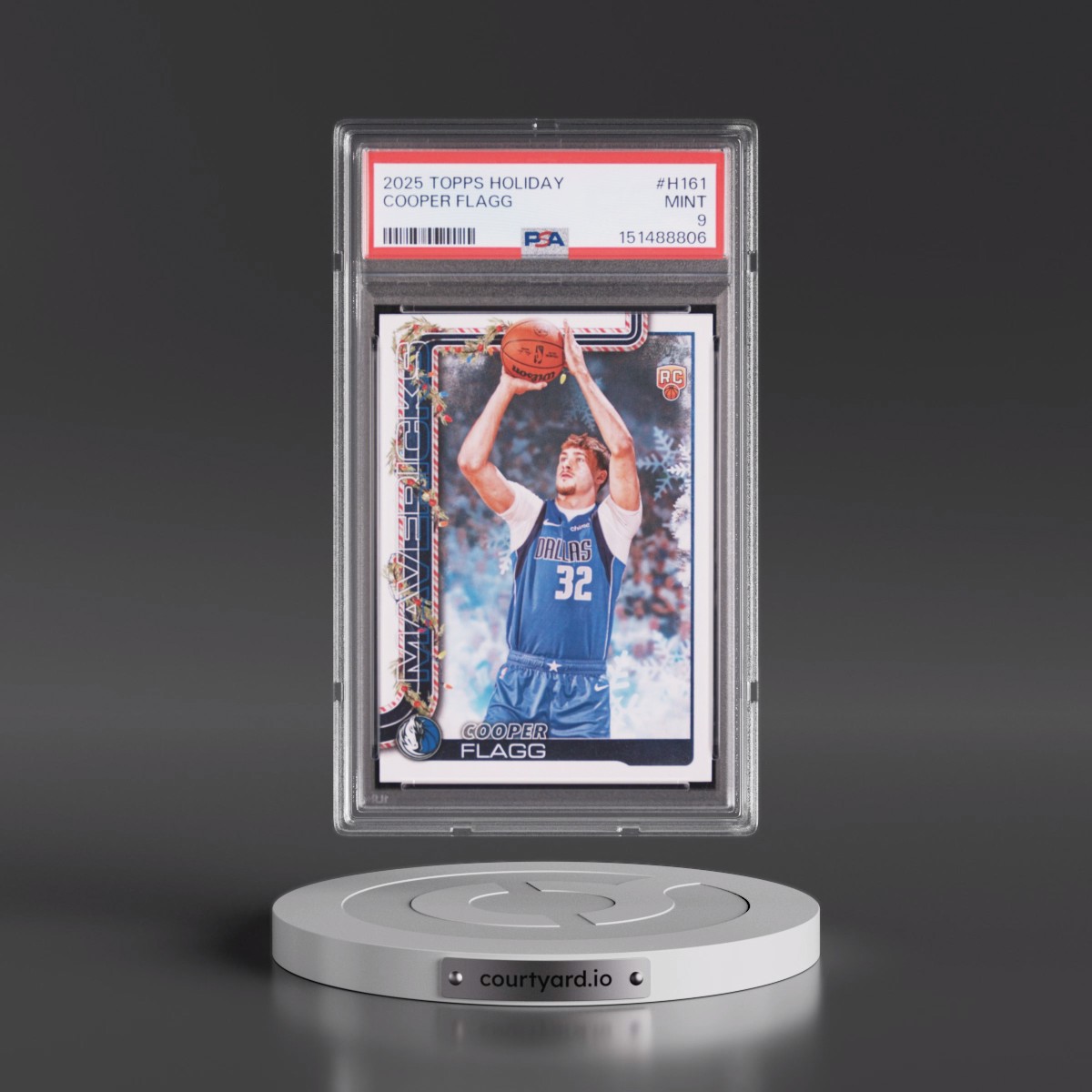 2025 Topps Holiday #H161 Cooper Flagg (PSA 9 MINT)