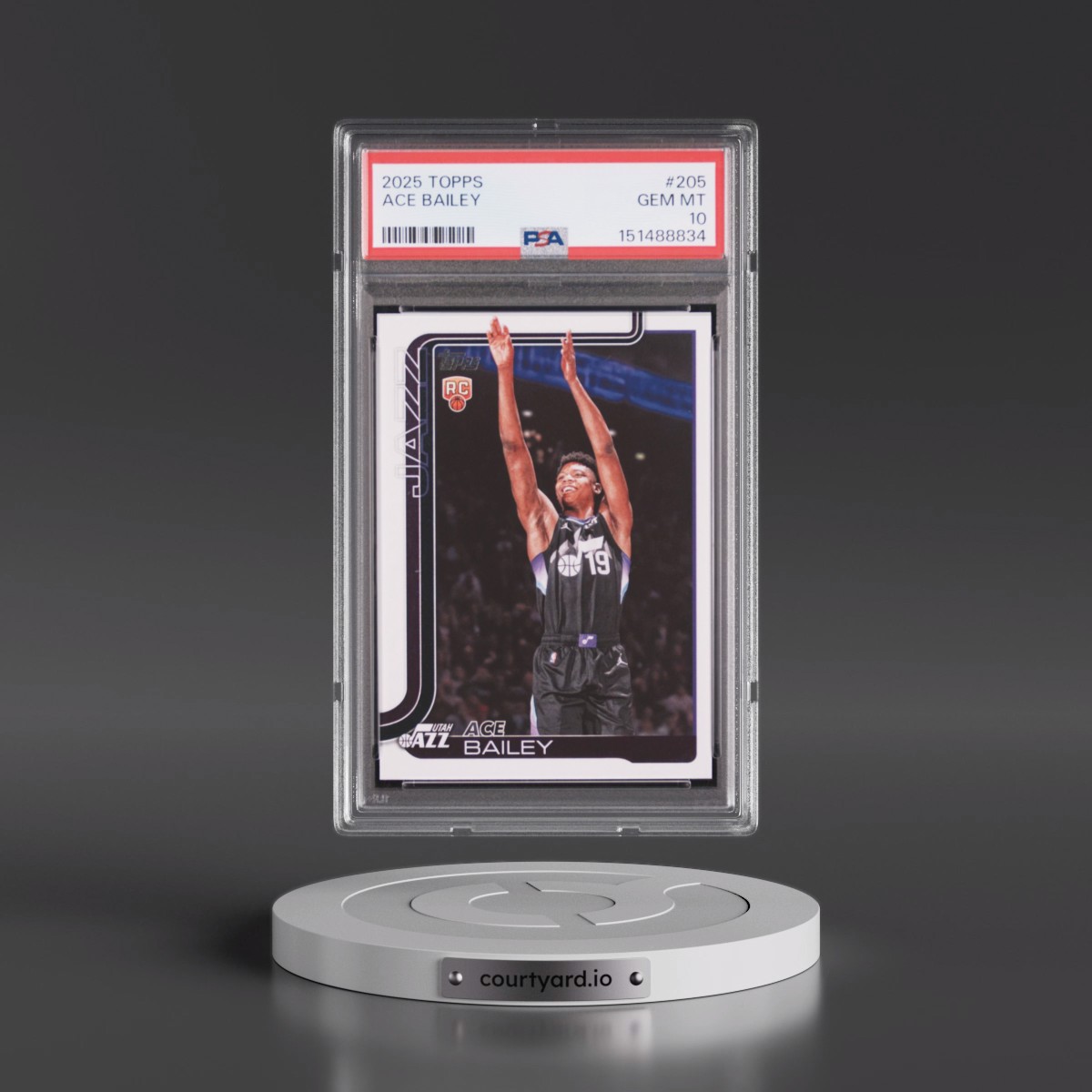 2025 Topps #205 Ace Bailey (PSA 10 GEM MINT)
