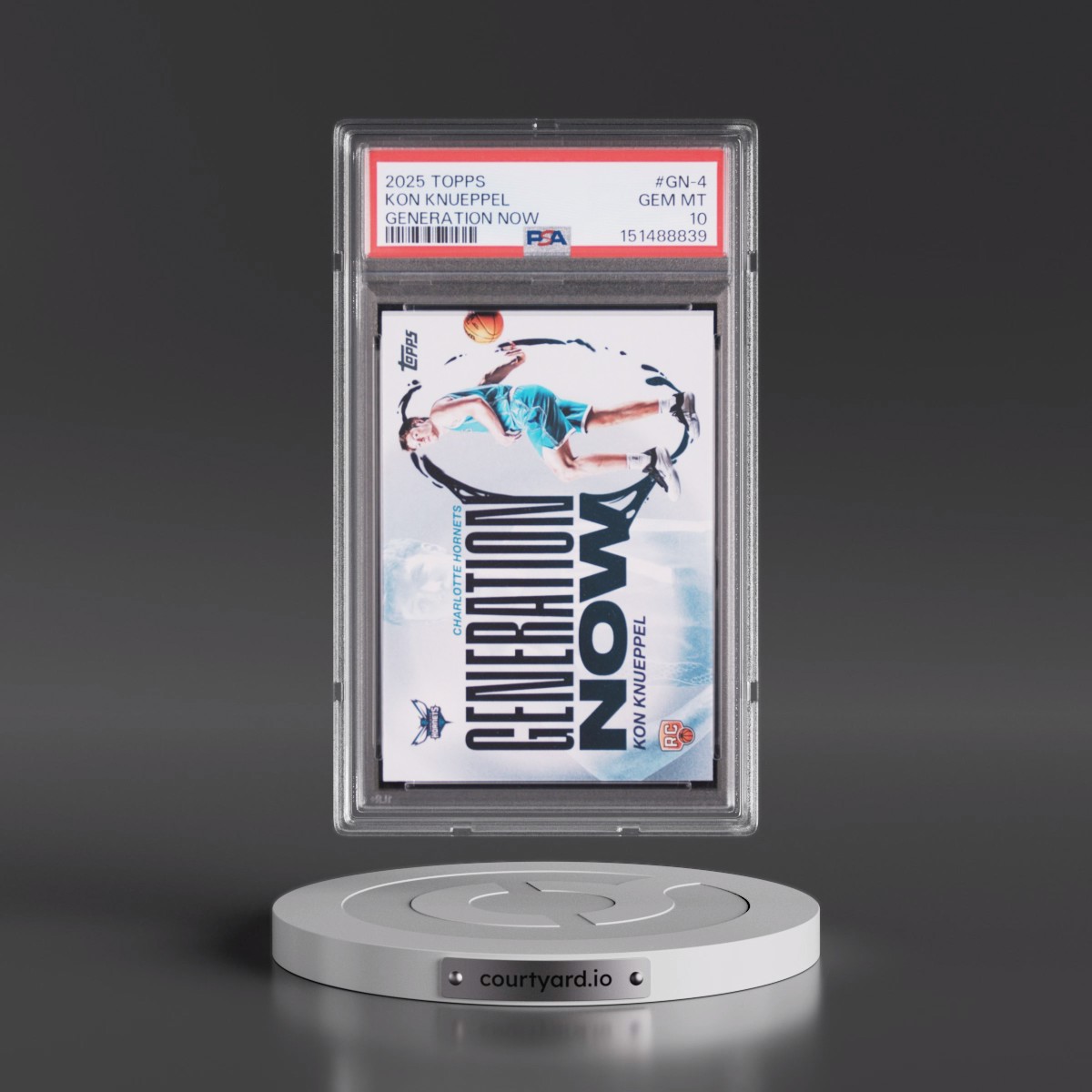 2025 Topps Generation Now #GN-4 Kon Knueppel (PSA 10 GEM MINT)