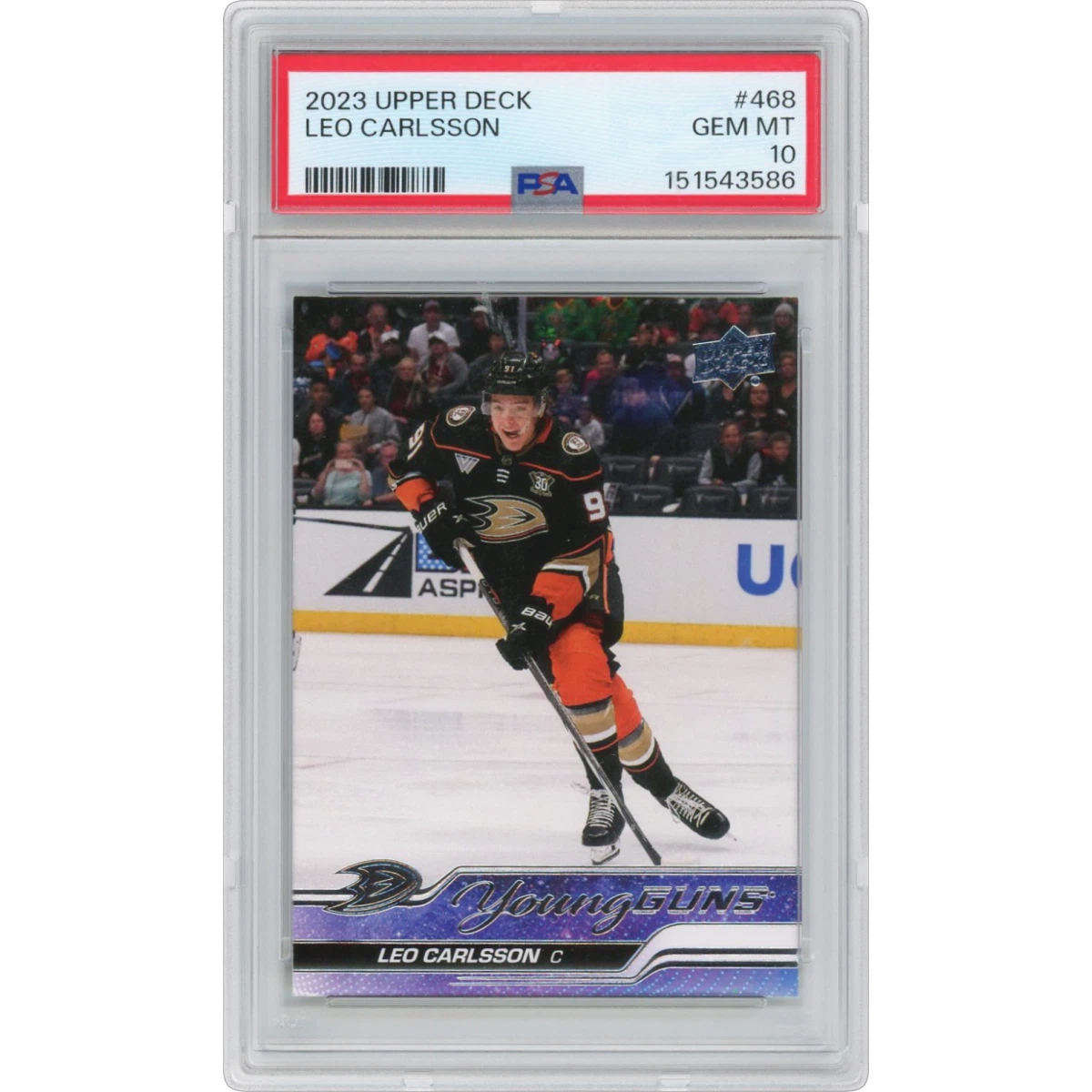 2023 Upper Deck #468 Leo Carlsson (PSA 10 GEM MINT)