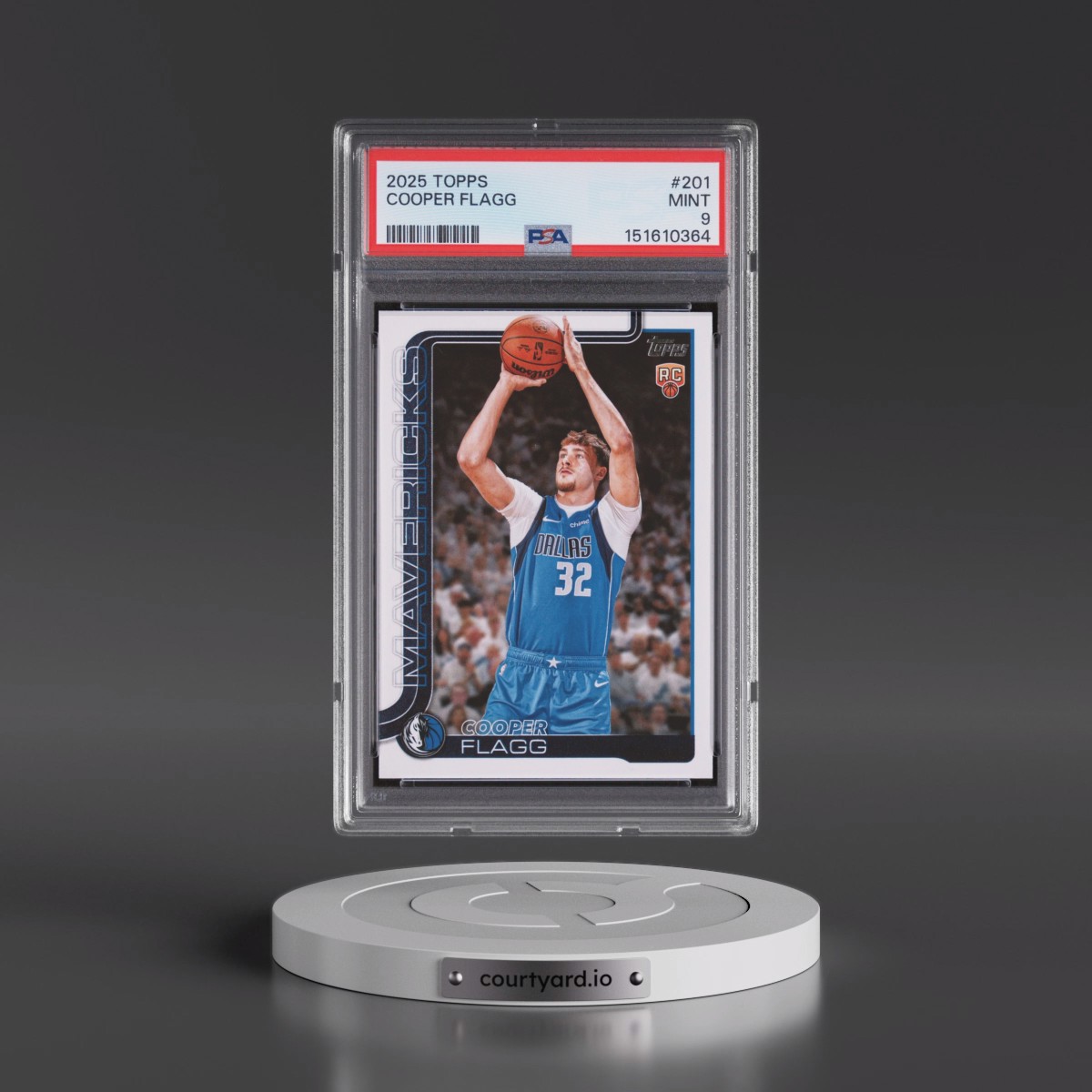 2025 Topps #201 Cooper Flagg (PSA 9 MINT)