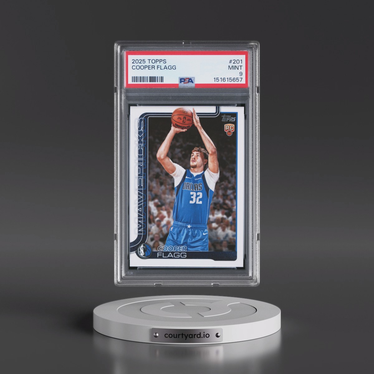 2025 Topps #201 Cooper Flagg (PSA 9 MINT)
