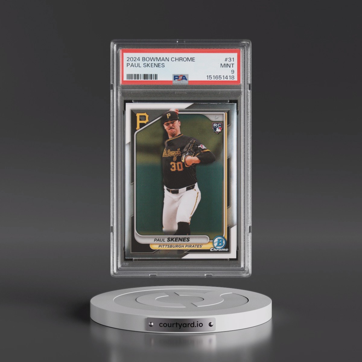 2024 Bowman Chrome #31 Paul Skenes (PSA 9 MINT)