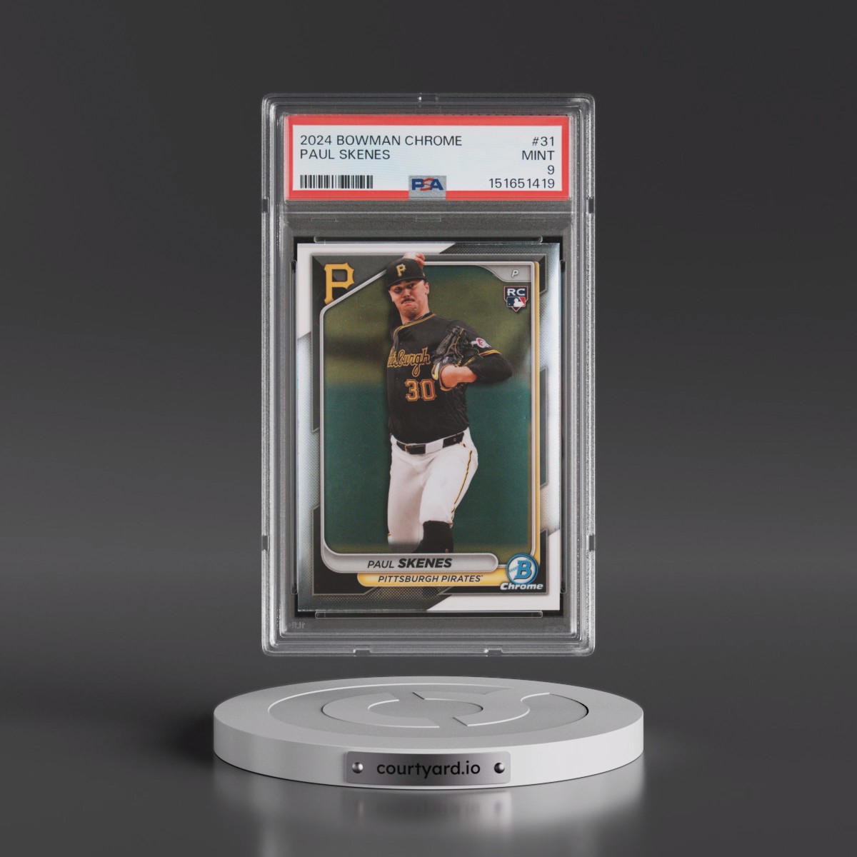 2024 Bowman Chrome #31 Paul Skenes (PSA 9 MINT)