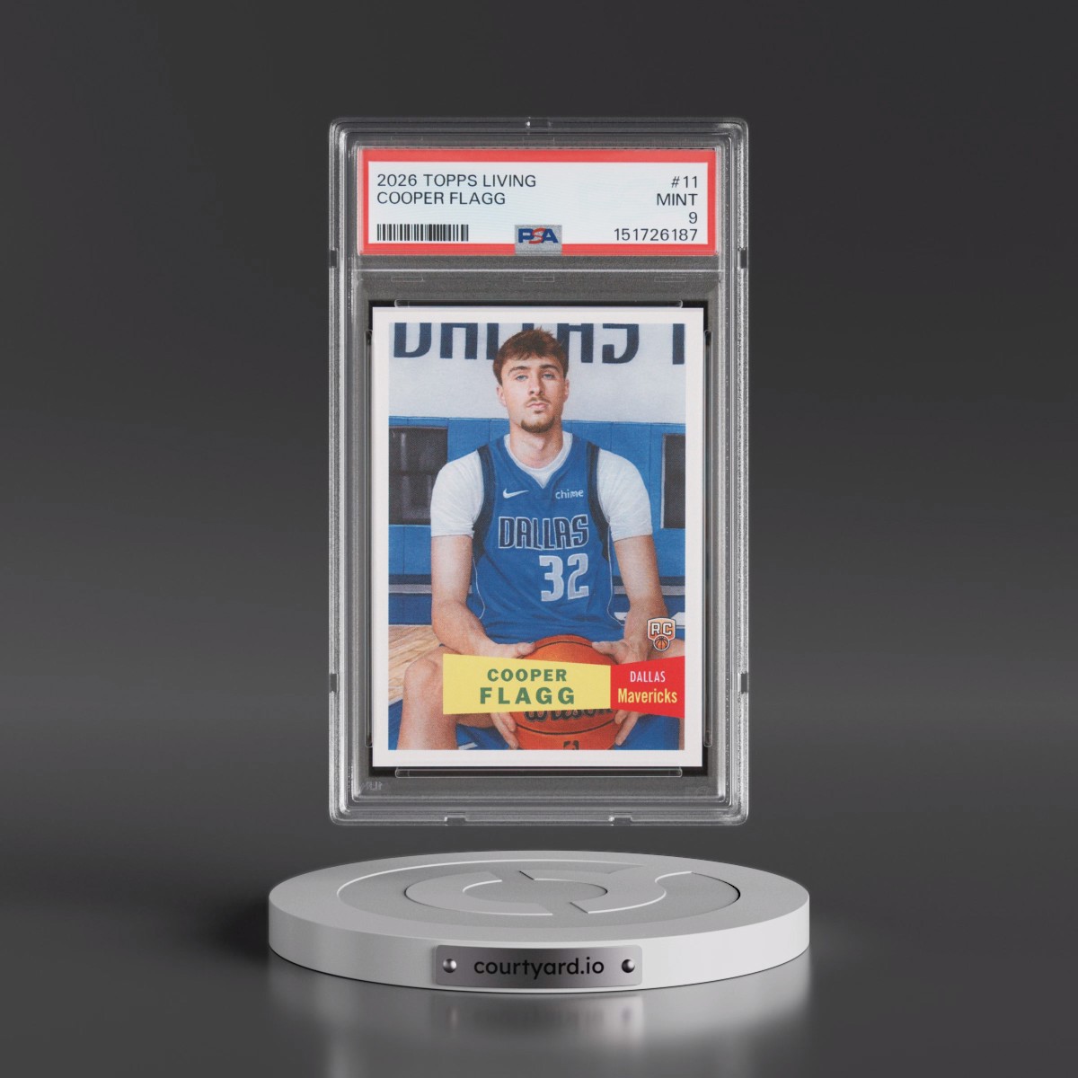 2026 Topps Living #11 Cooper Flagg (PSA 9 MINT)