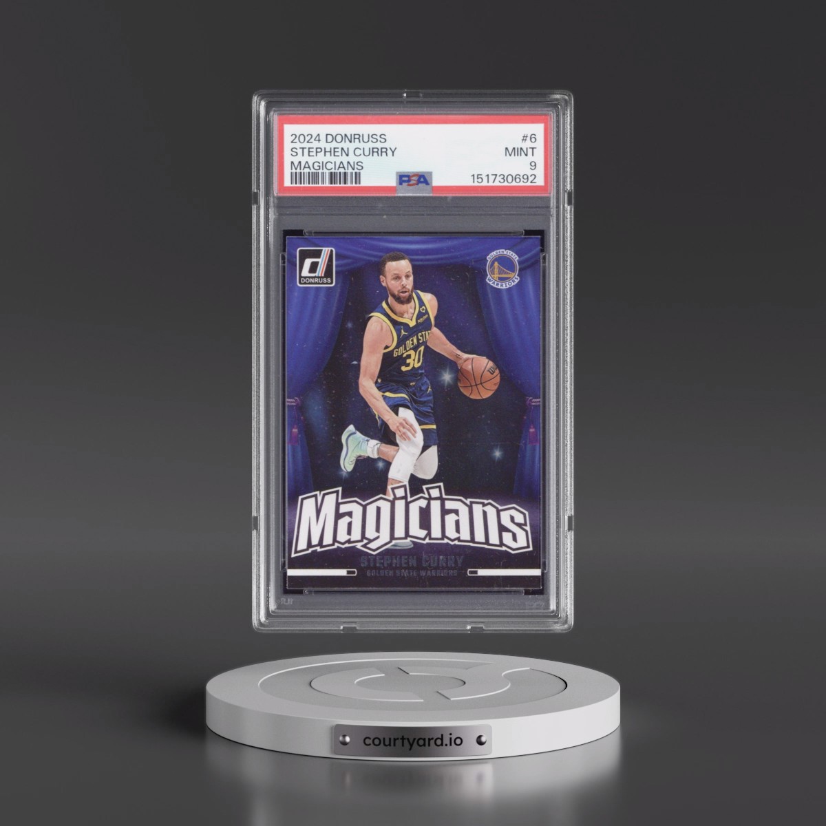 2024 Panini Donruss Magicians #6 Stephen Curry (PSA 9 MINT)