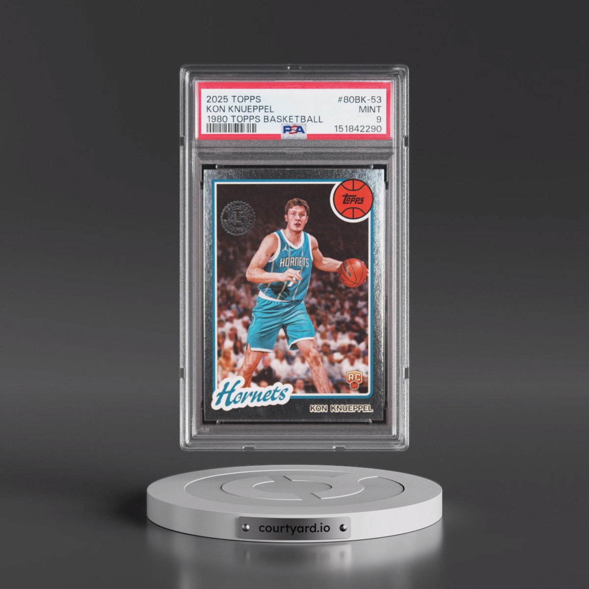 2025 Topps 1980-81 Topps Basketball #80BK-53 Kon Knueppel (PSA 9 MINT)