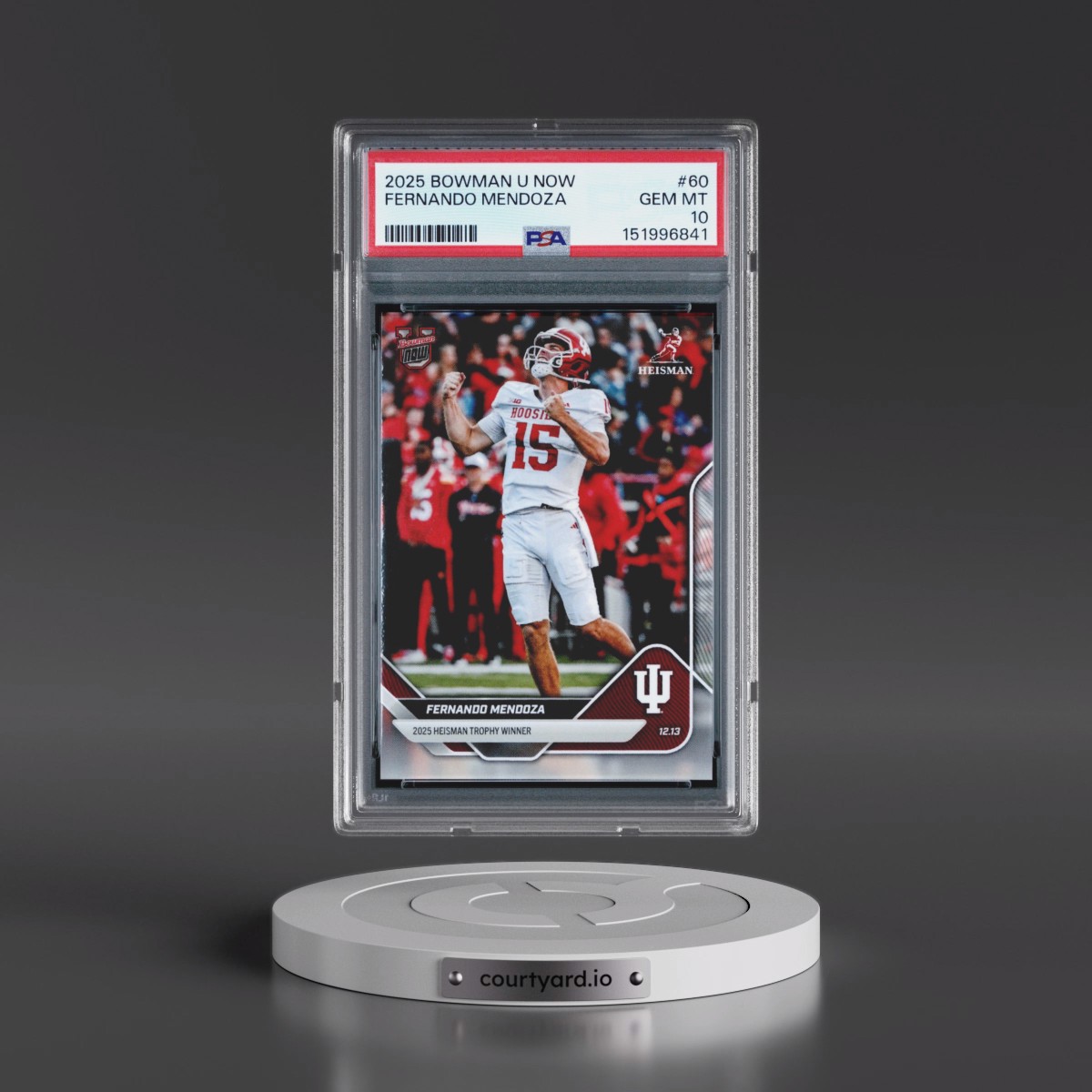 2025 Bowman U Now #60 Fernando Mendoza (PSA 10 GEM MINT)