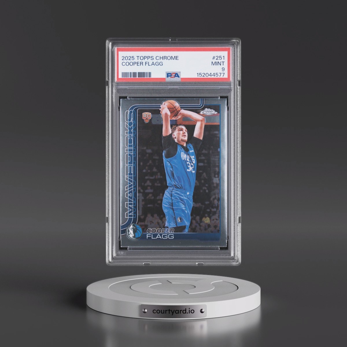 2025 Topps Chrome #251 Cooper Flagg (PSA 9 MINT)