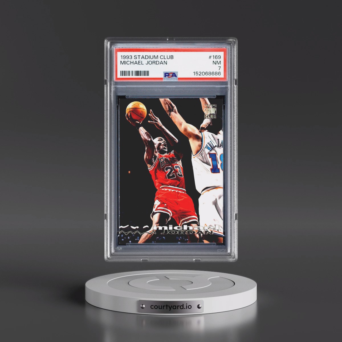 1993 Stadium Club #169 Michael Jordan (PSA 7 NM)