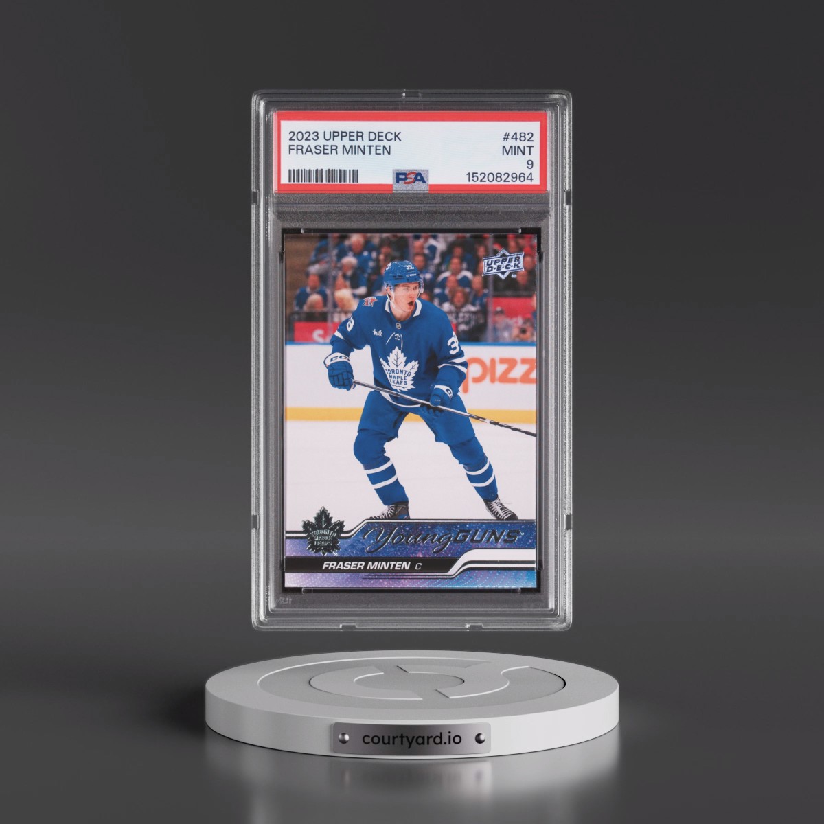 2023 Upper Deck #482 Fraser Minten (PSA 9 MINT)