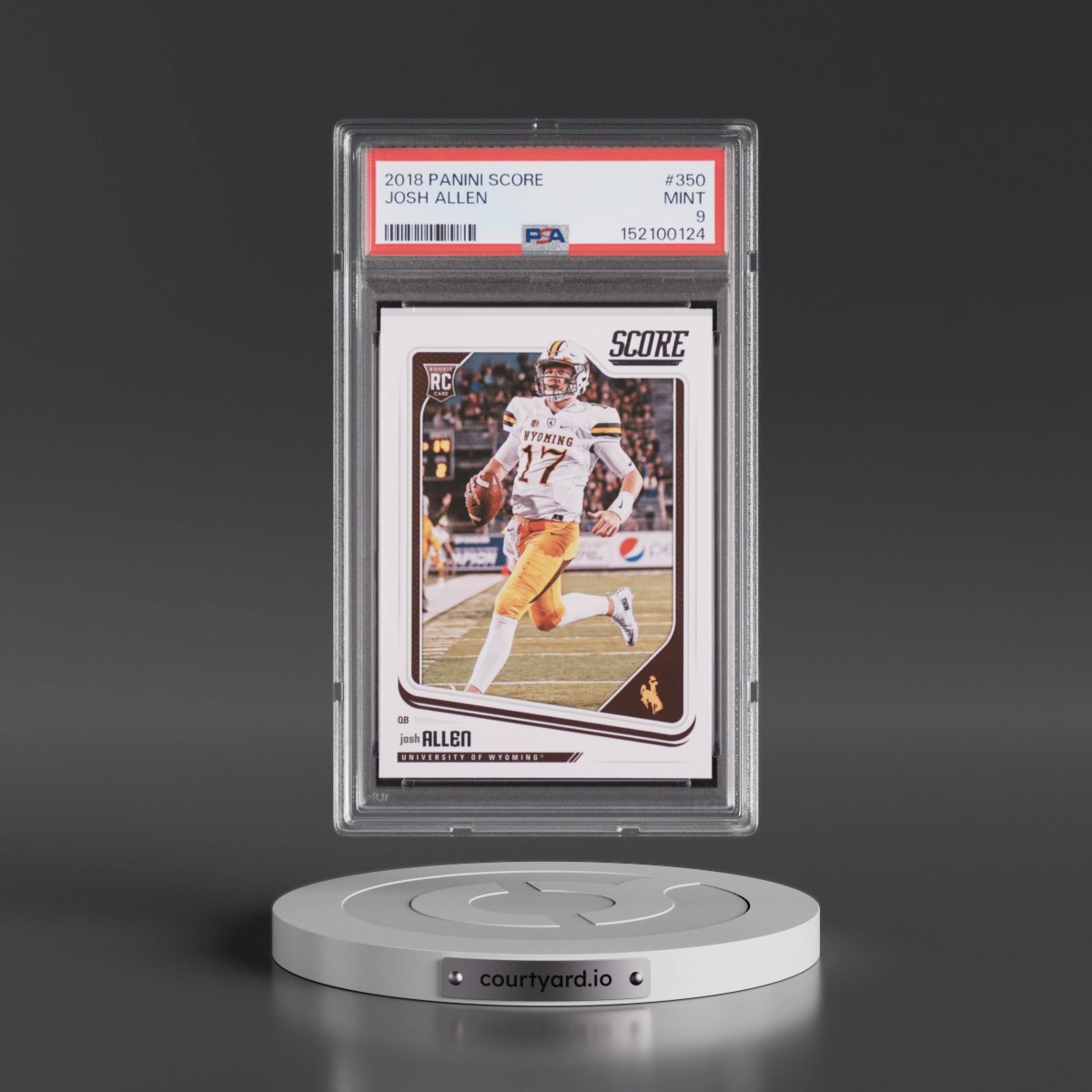 2018 Panini Score #350 Josh Allen (PSA 9 MINT)