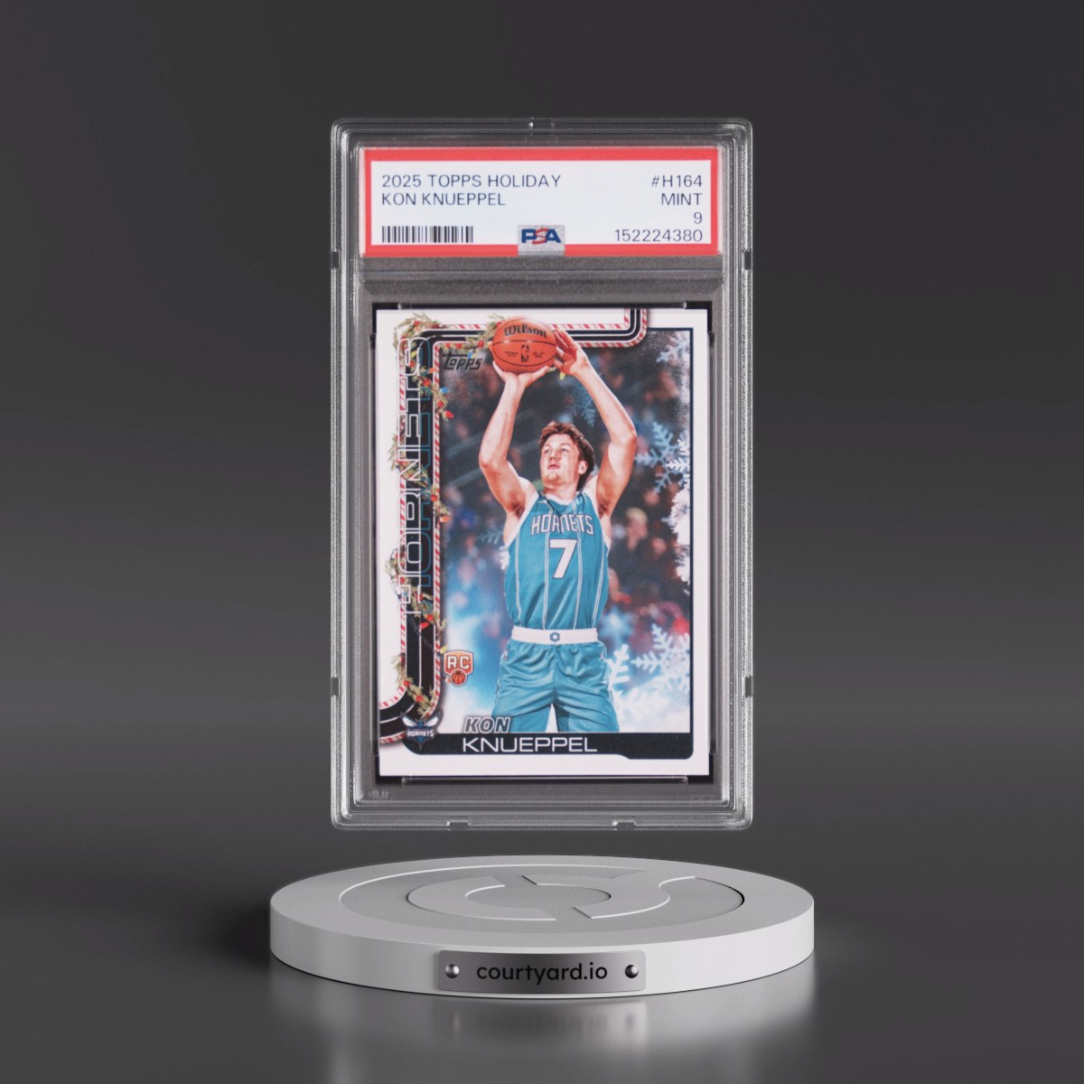 2025 Topps Holiday #H164 Kon Knueppel (PSA 9 MINT)