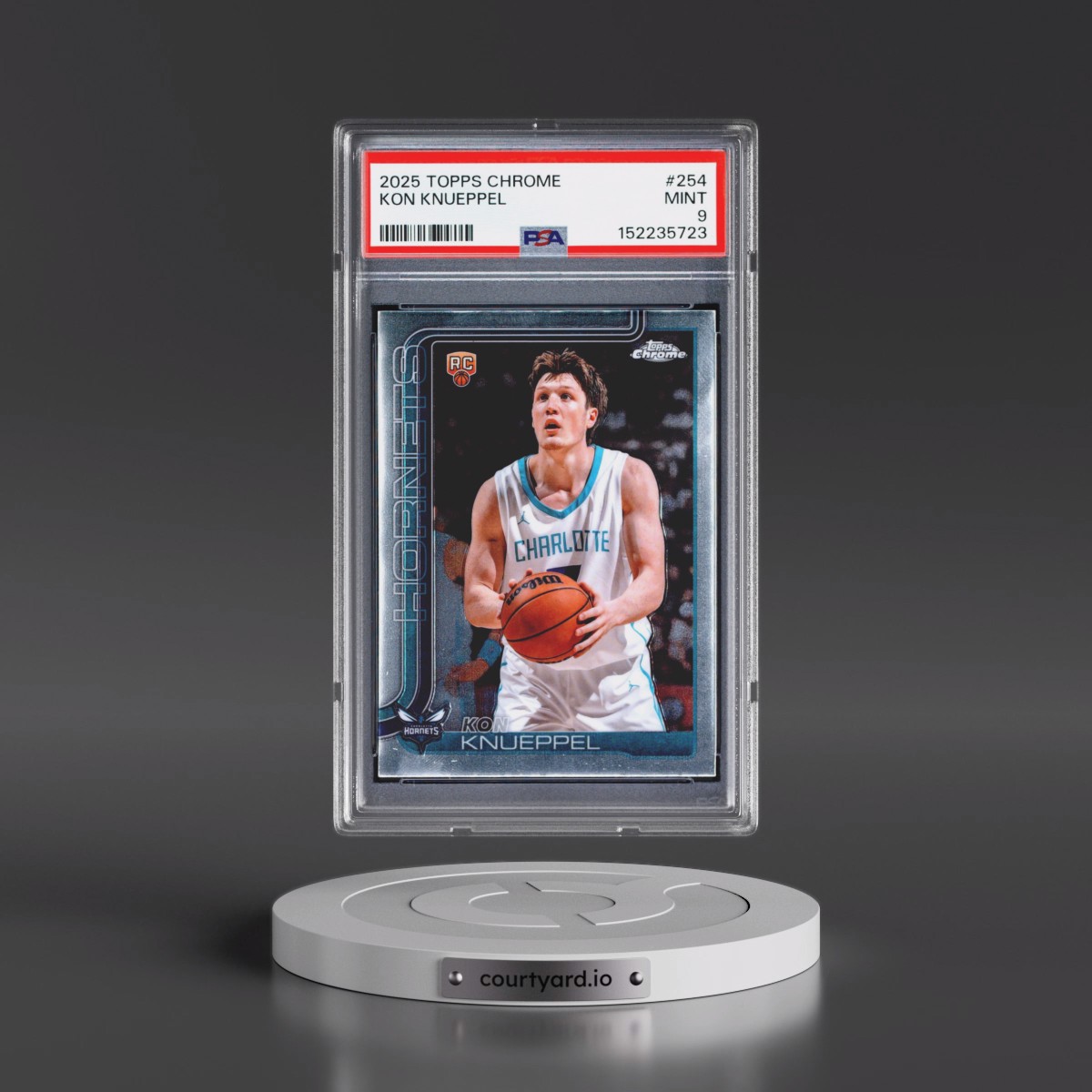 2025 Topps Chrome #254 Kon Knueppel (PSA 9 MINT)
