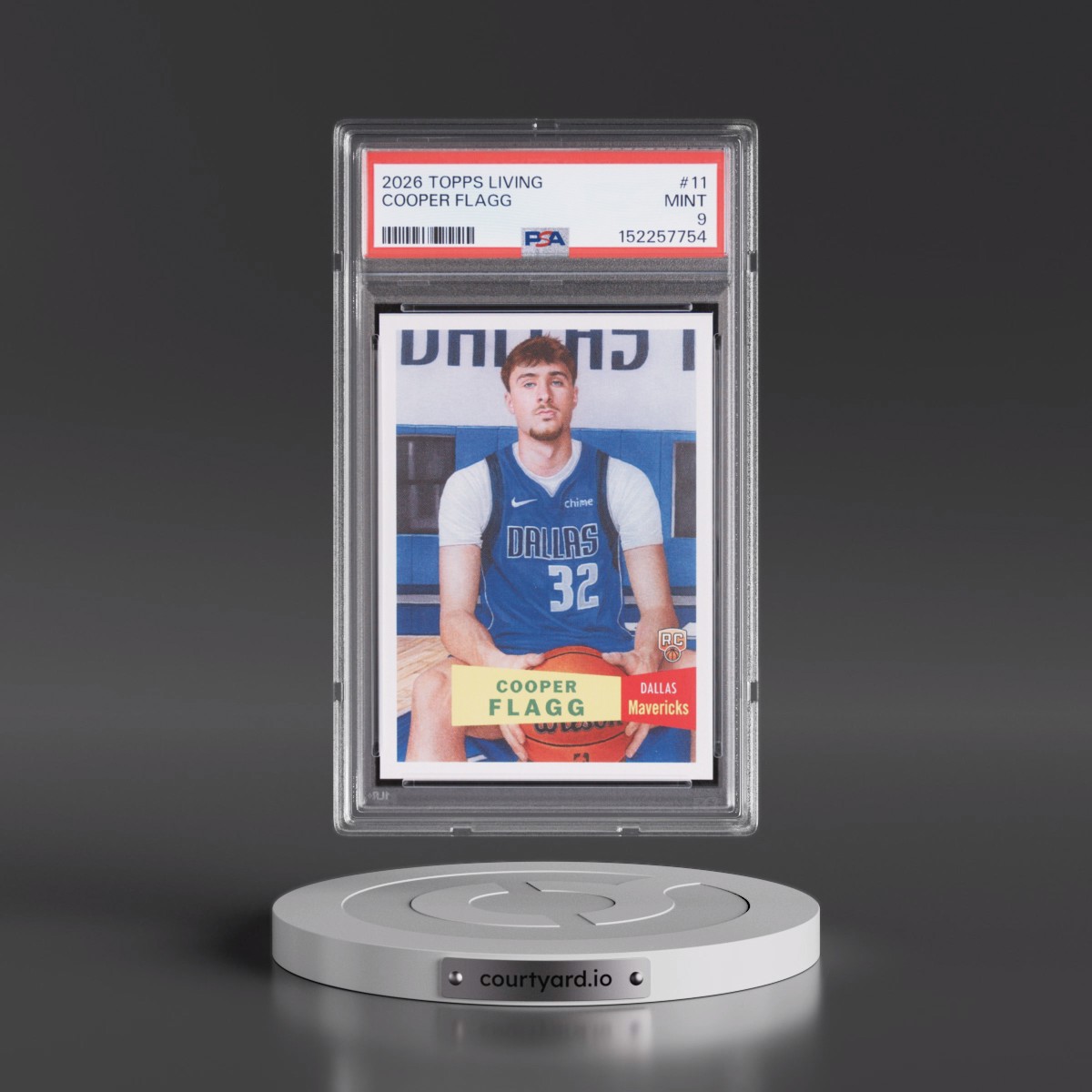 2026 Topps Living #11 Cooper Flagg (PSA 9 MINT)
