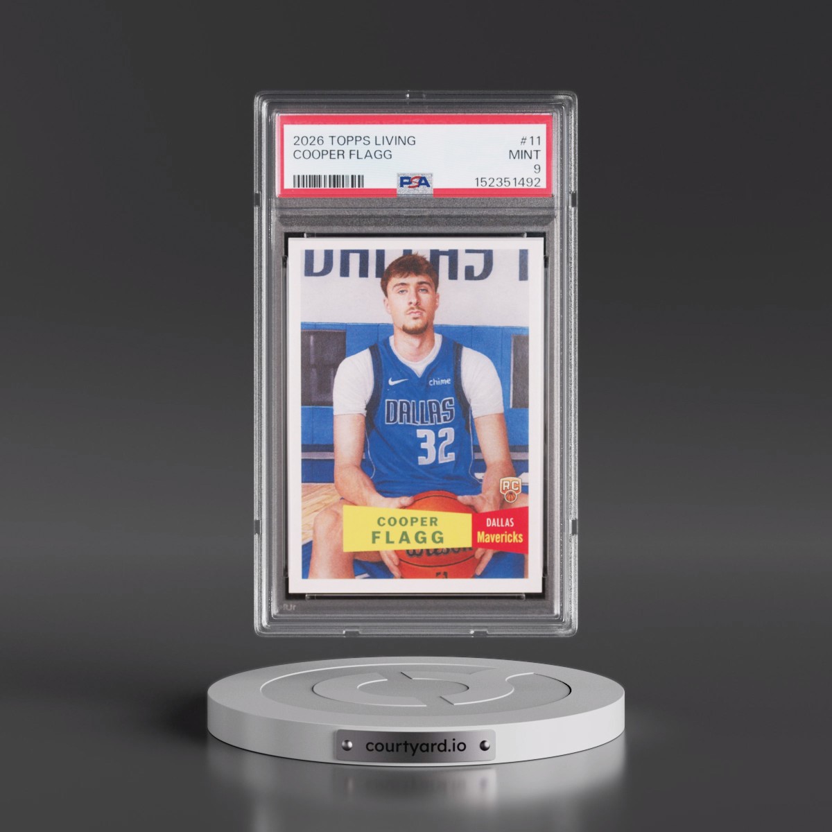 2026 Topps Living #11 Cooper Flagg (PSA 9 MINT)