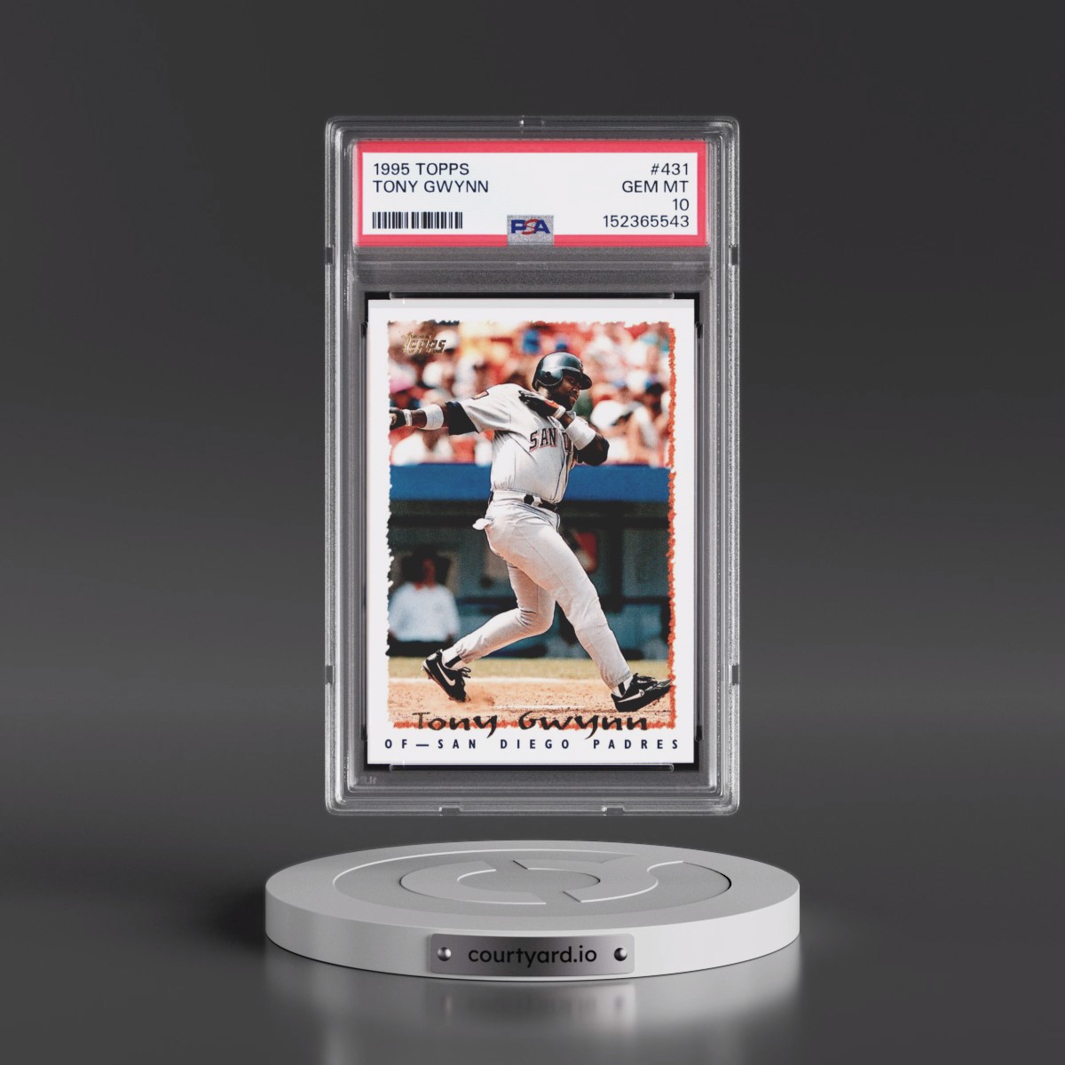 1995 Topps #431 Tony Gwynn (PSA 10 GEM MINT)